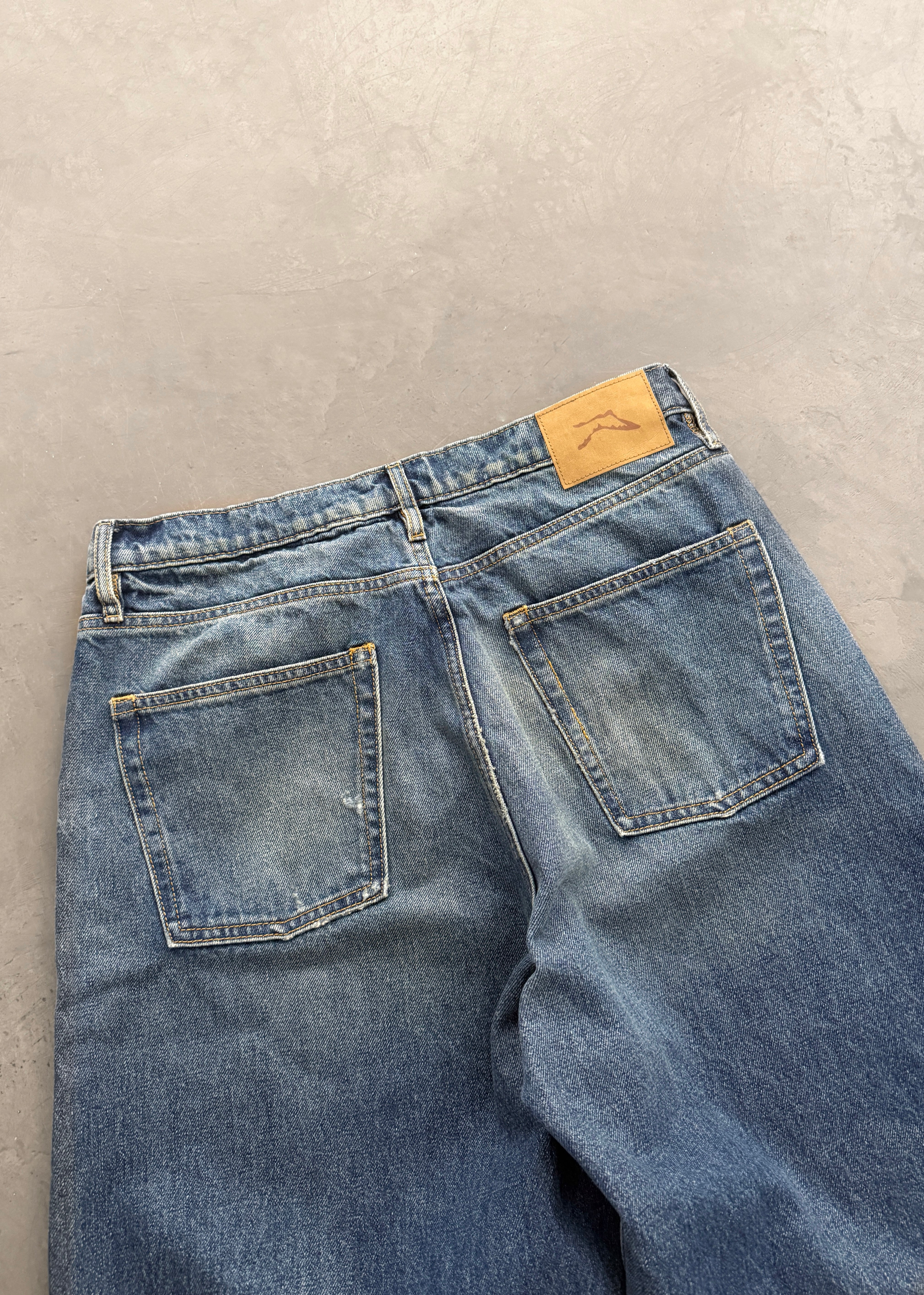 801 BAGGY 5 POCKET JEAN - DIRTY WASH