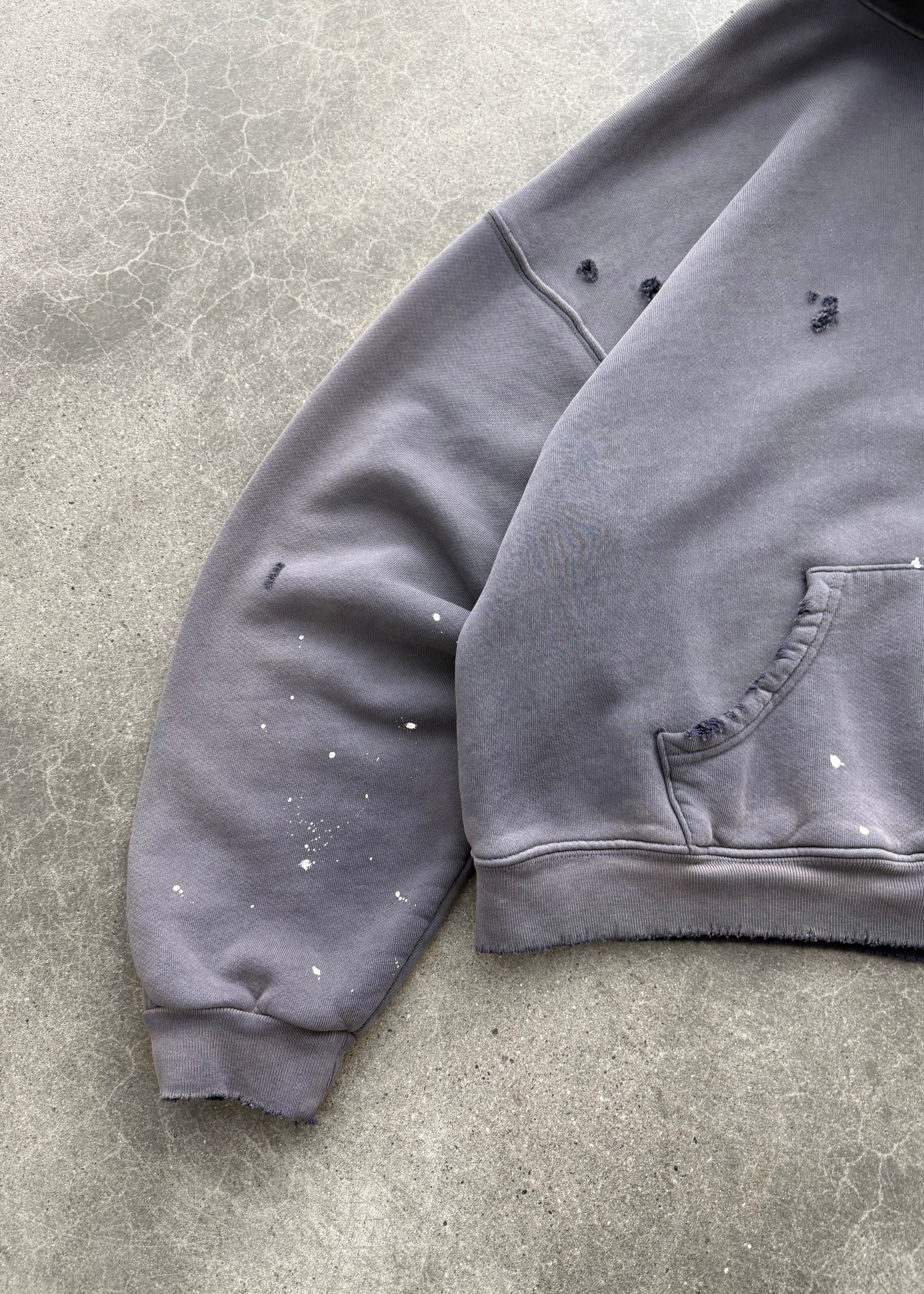 "WATCH-PEEKER" HOODIE - SUN FADED EGGPLANT