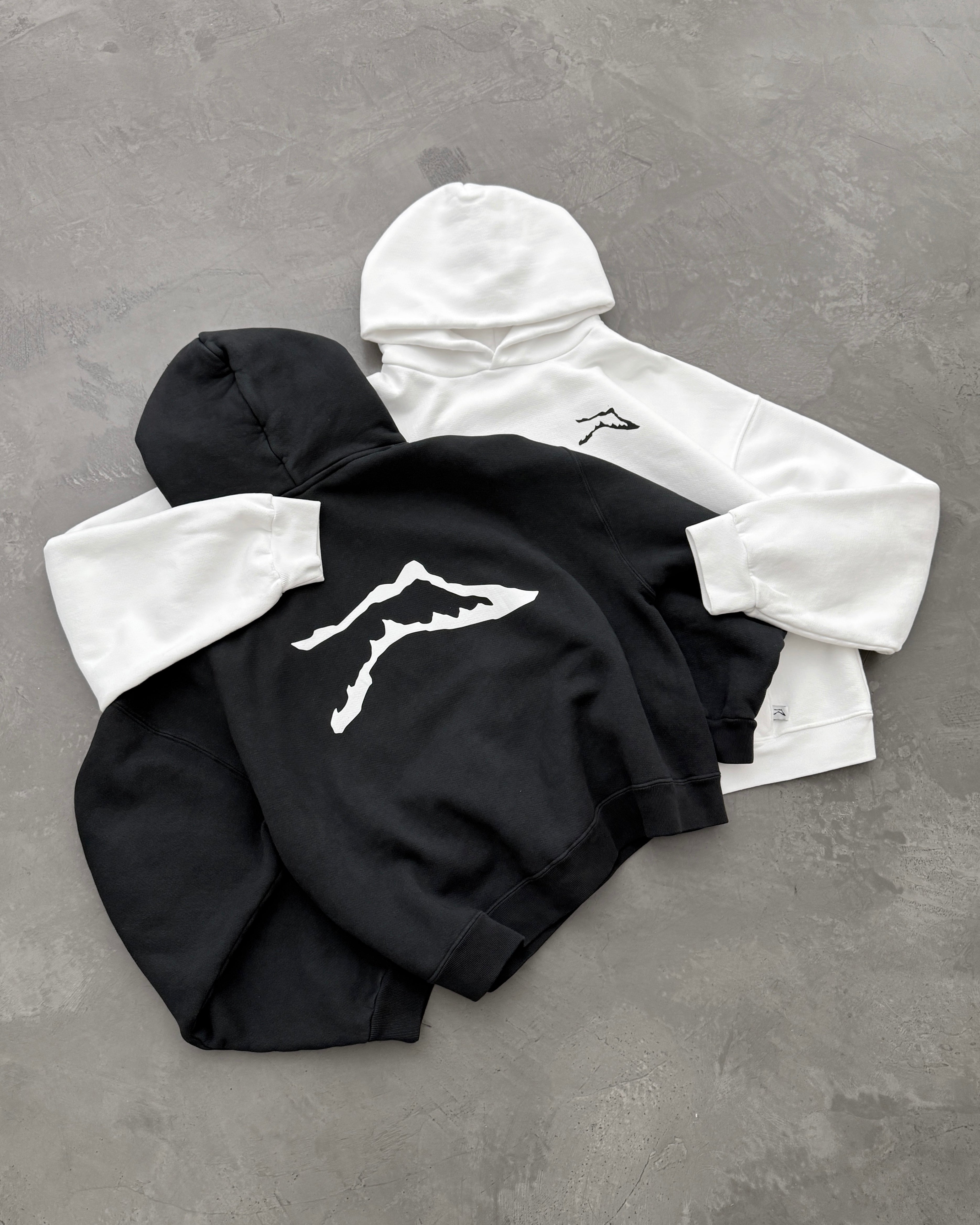 AKIMBO RANGE HOODIE - FADED BLACK