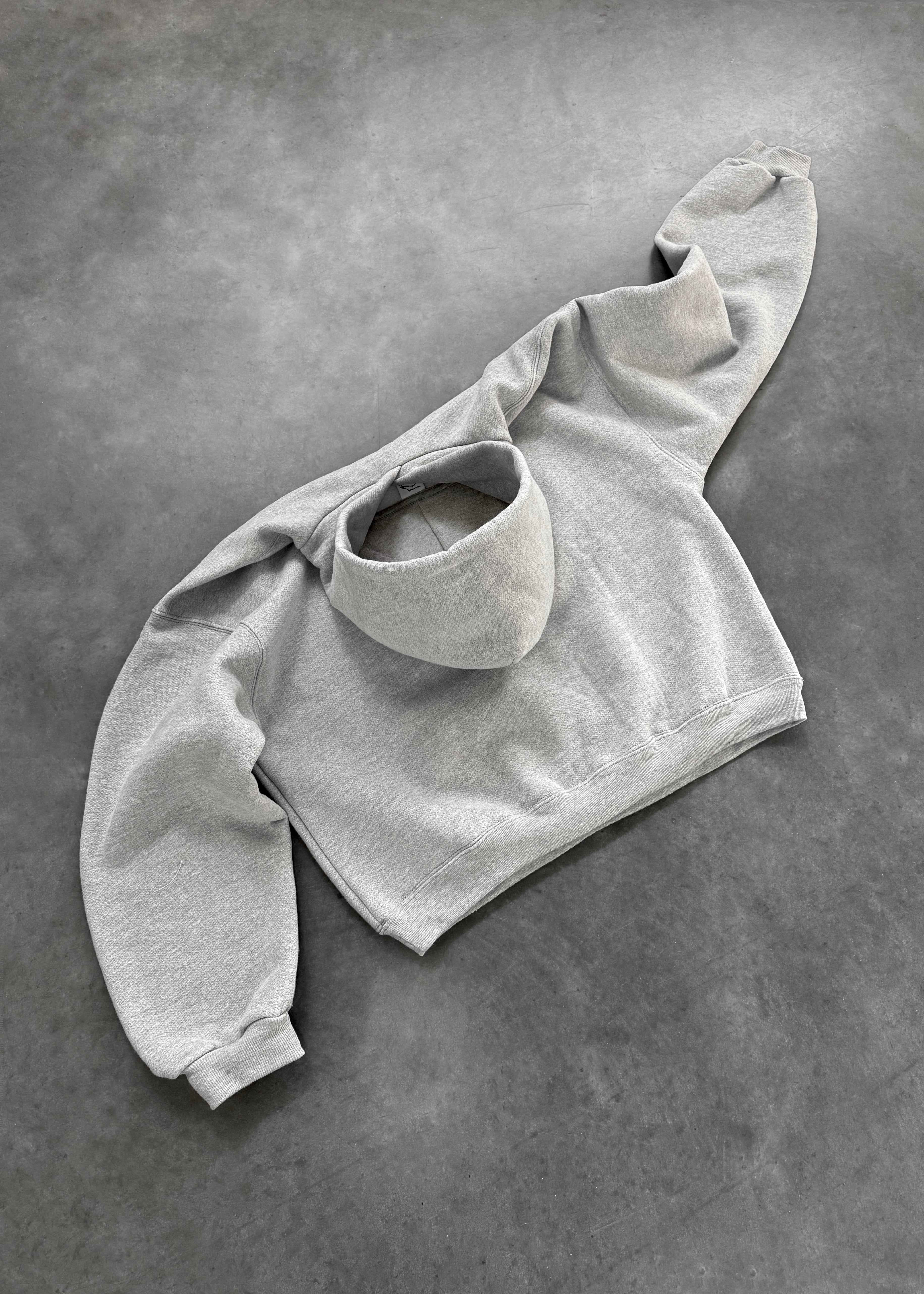 AKIMBO HOODIE - HEATHER GREY