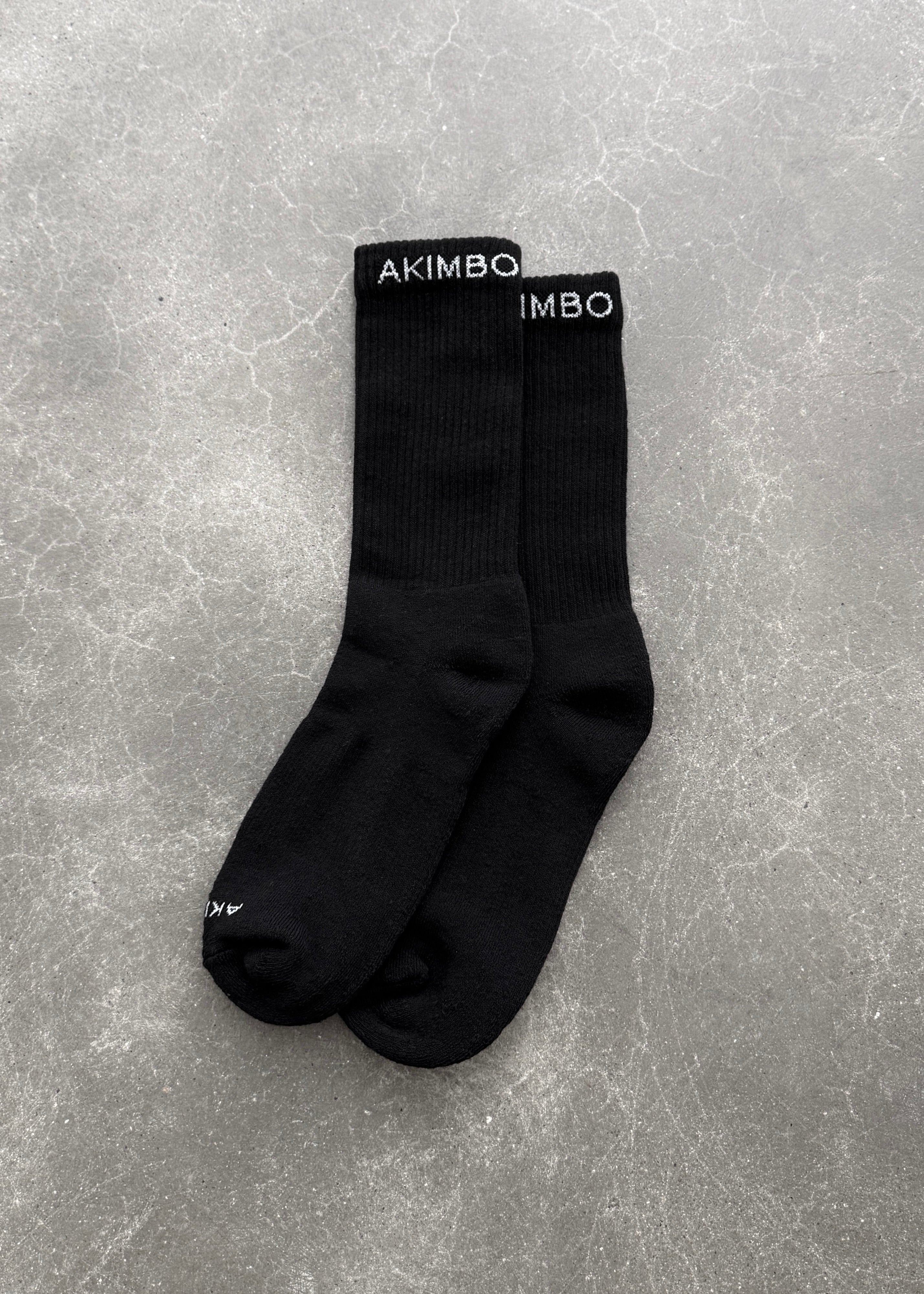 TRAINING SOCKS - BLACK