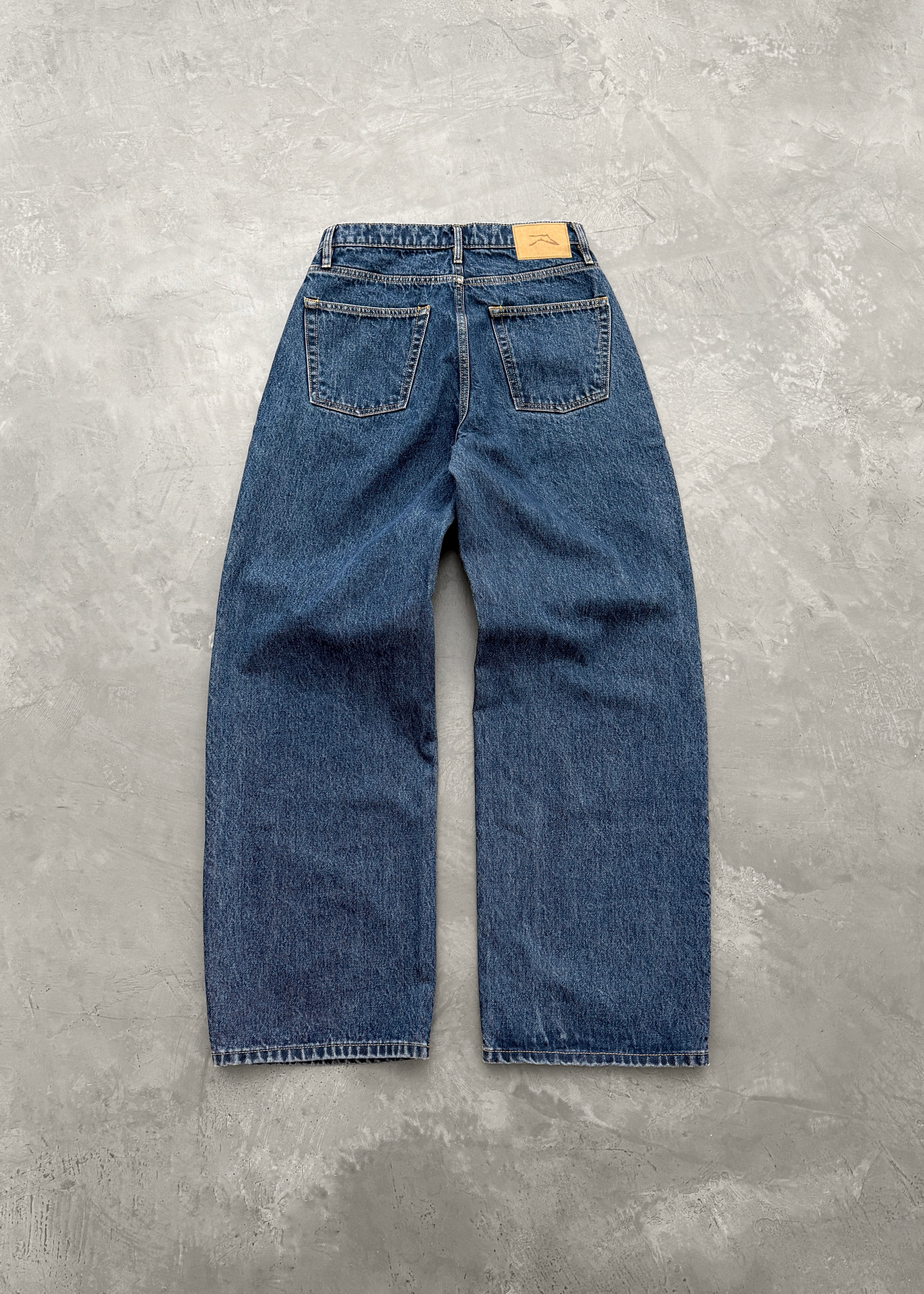 801 BAGGY 5 POCKET JEAN - DARK INDIGO