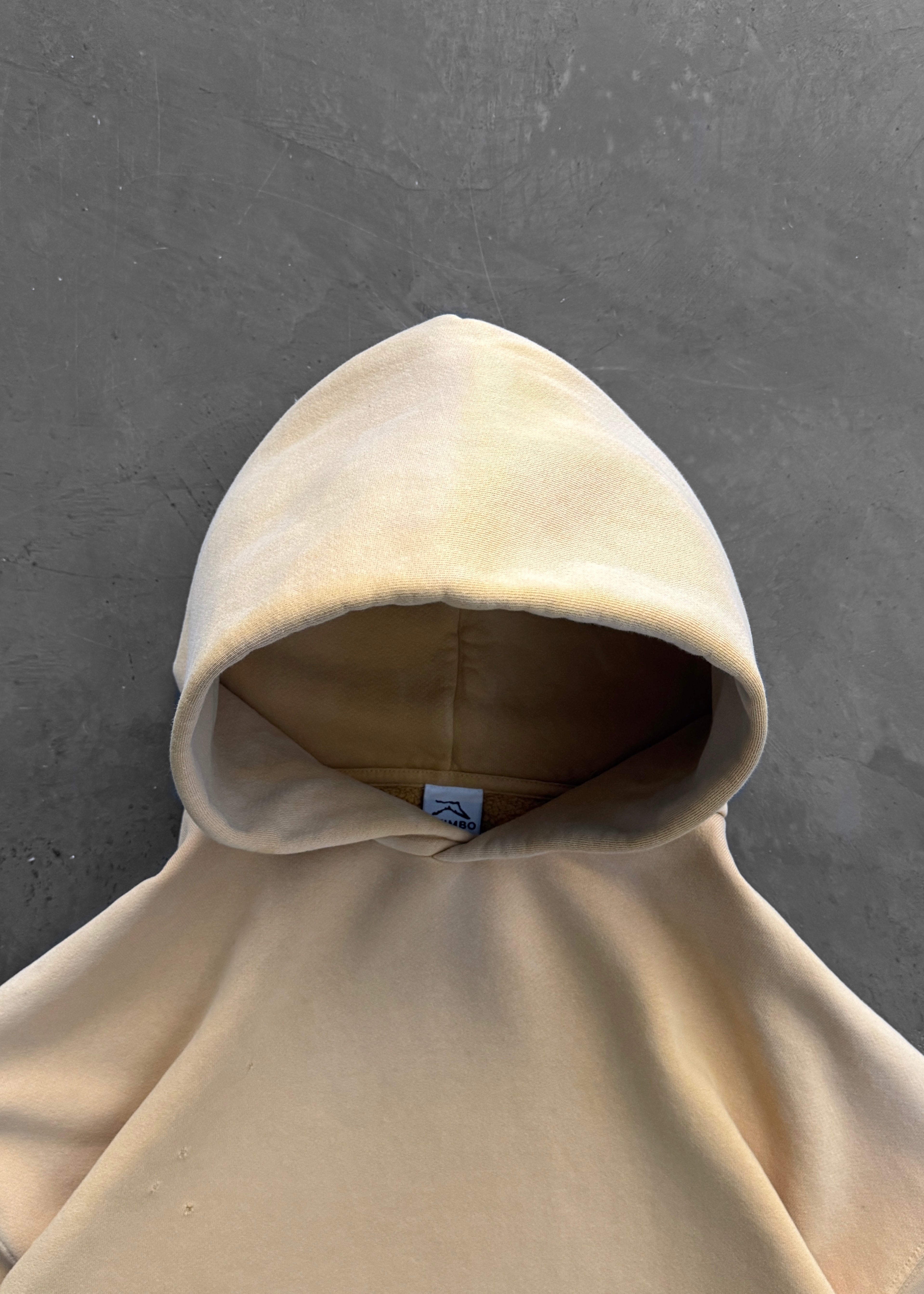 HOODIE - SUN FADED YELLOW