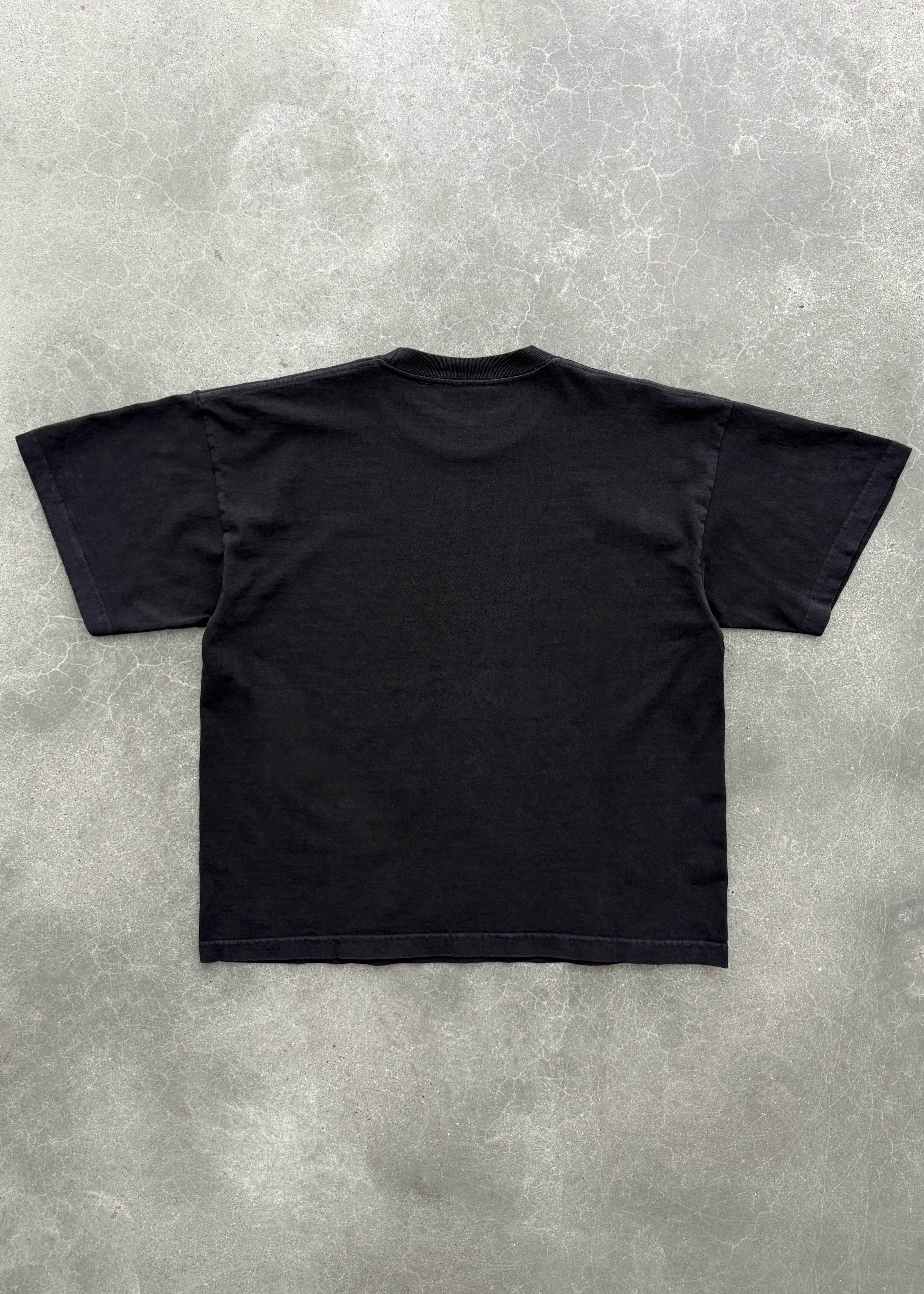 THE “1999” BLANK TEE - STONEWASHED BLACK