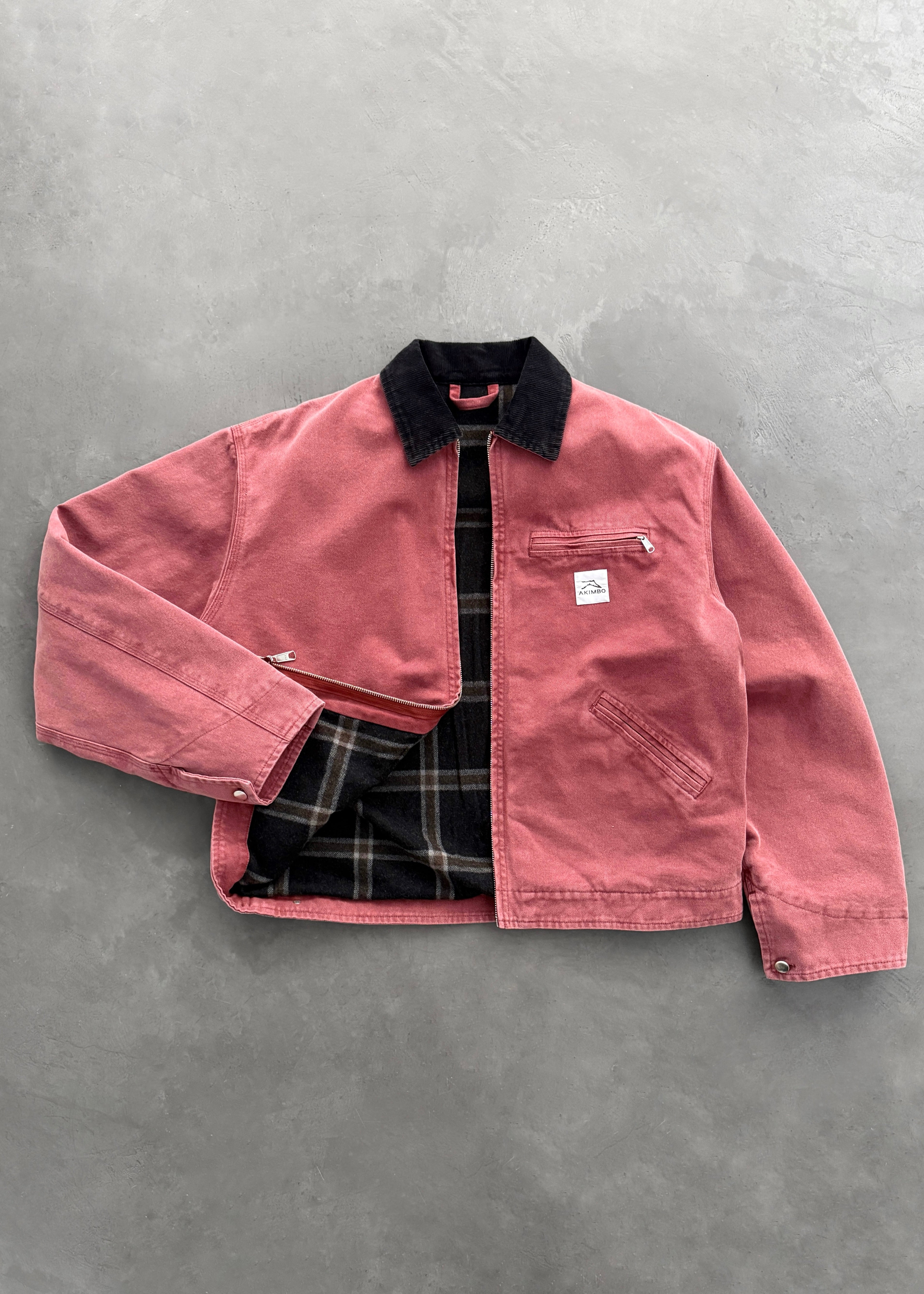 AKIMBO LAYTON JACKET - FADED MAROON