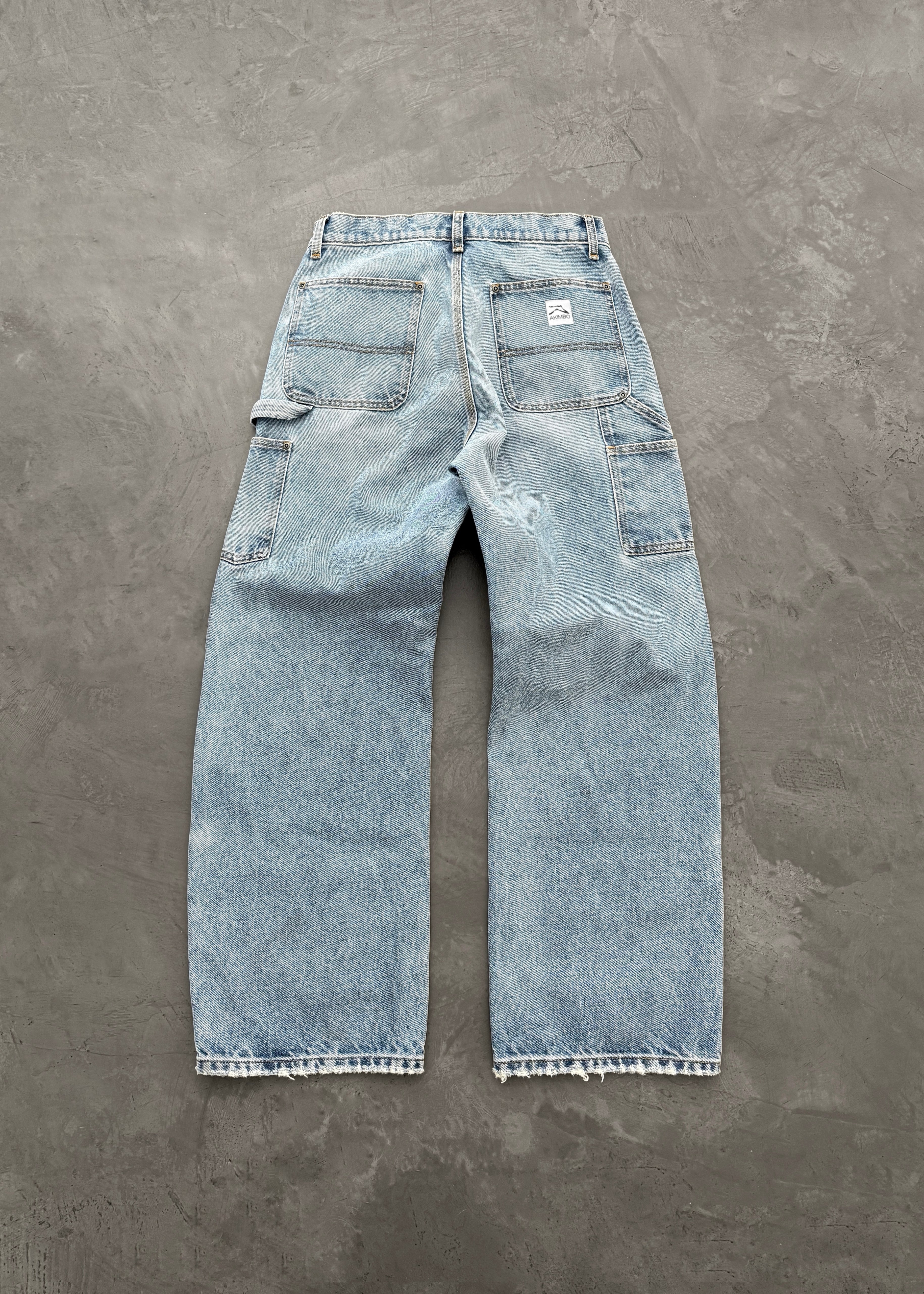 DENIM DOUBLE KNEES - LIGHT WASH