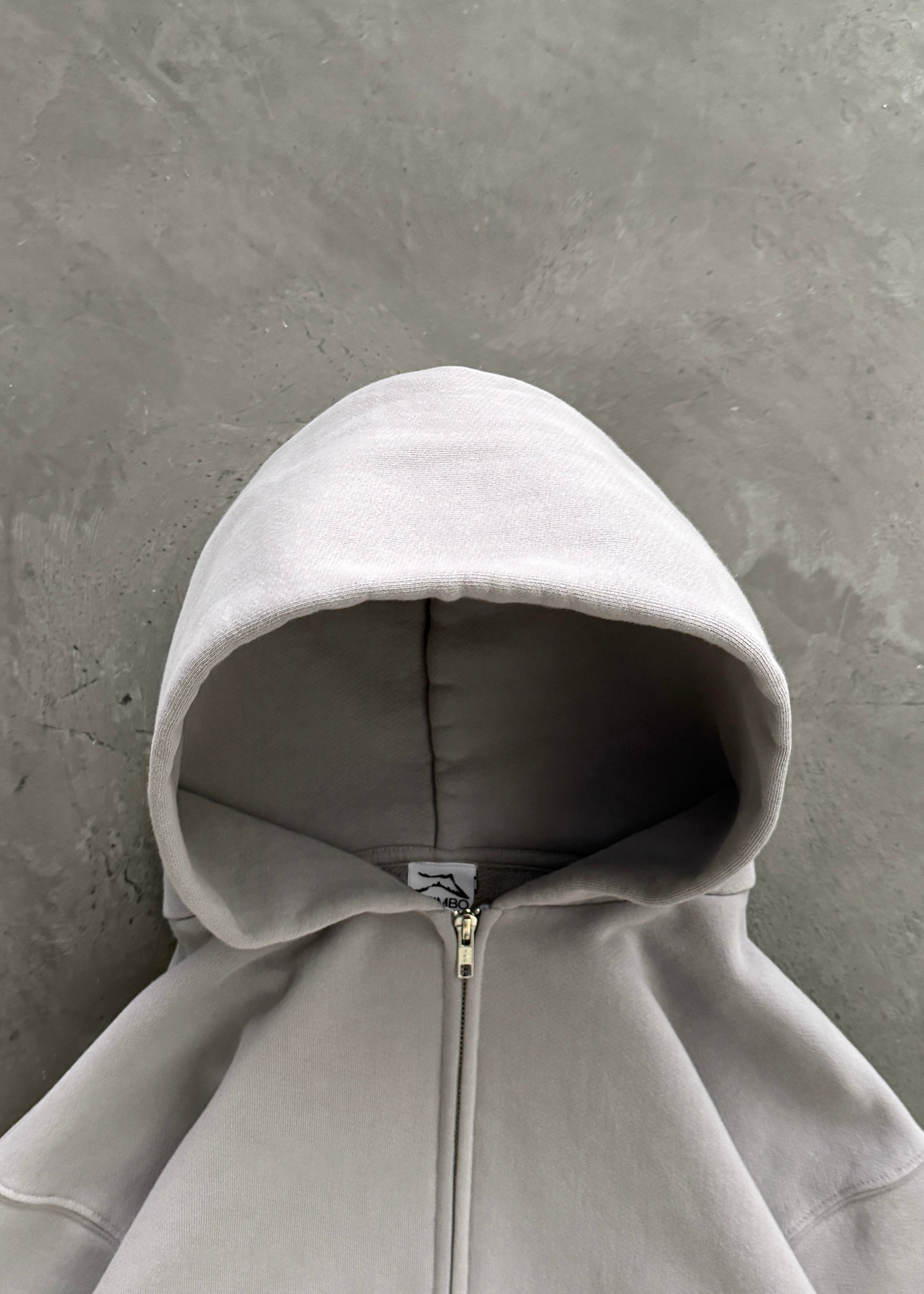 AKIMBO ZIP-UP HOODIE - ALLOY