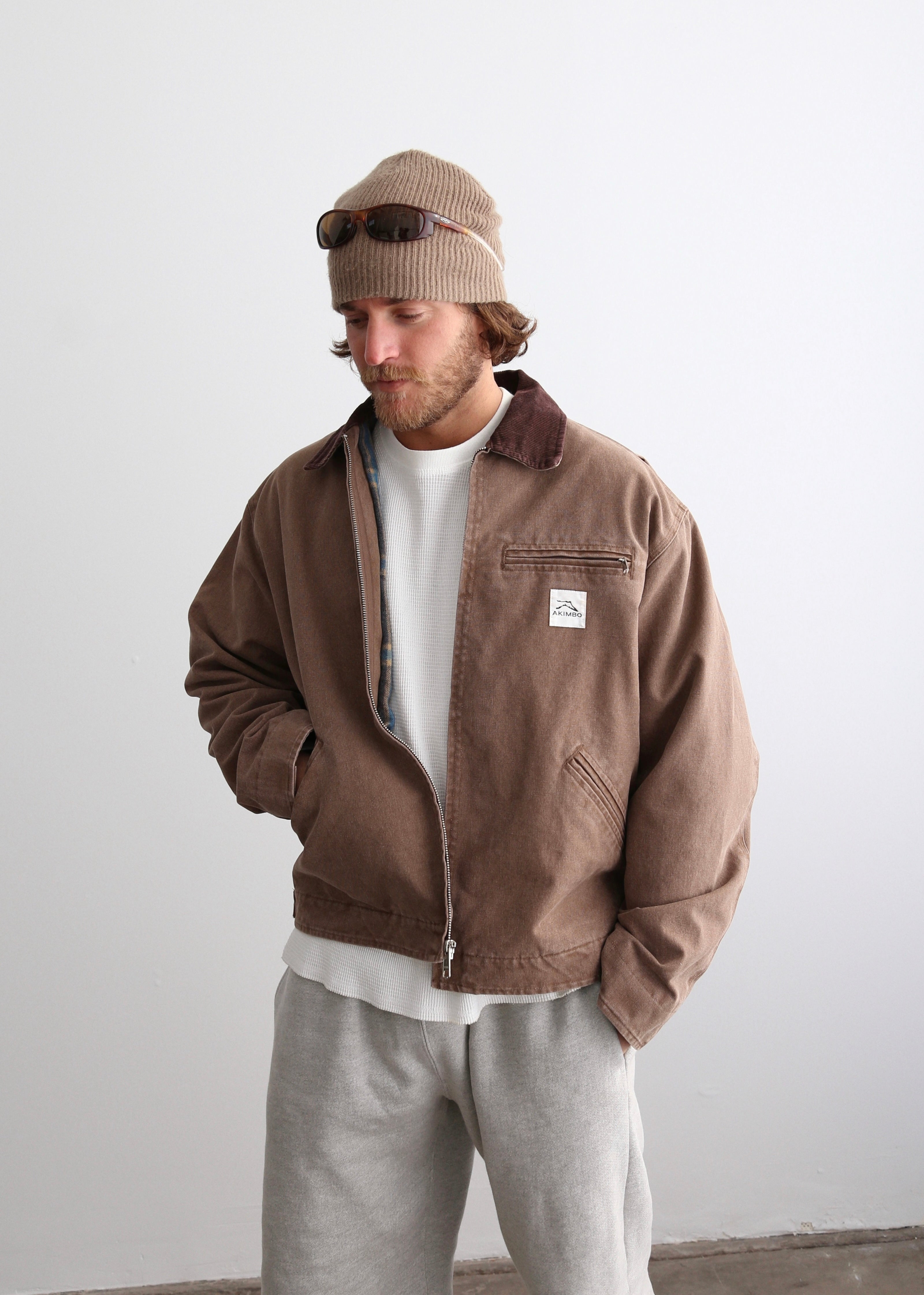 LAYTON JACKET - BROWN
