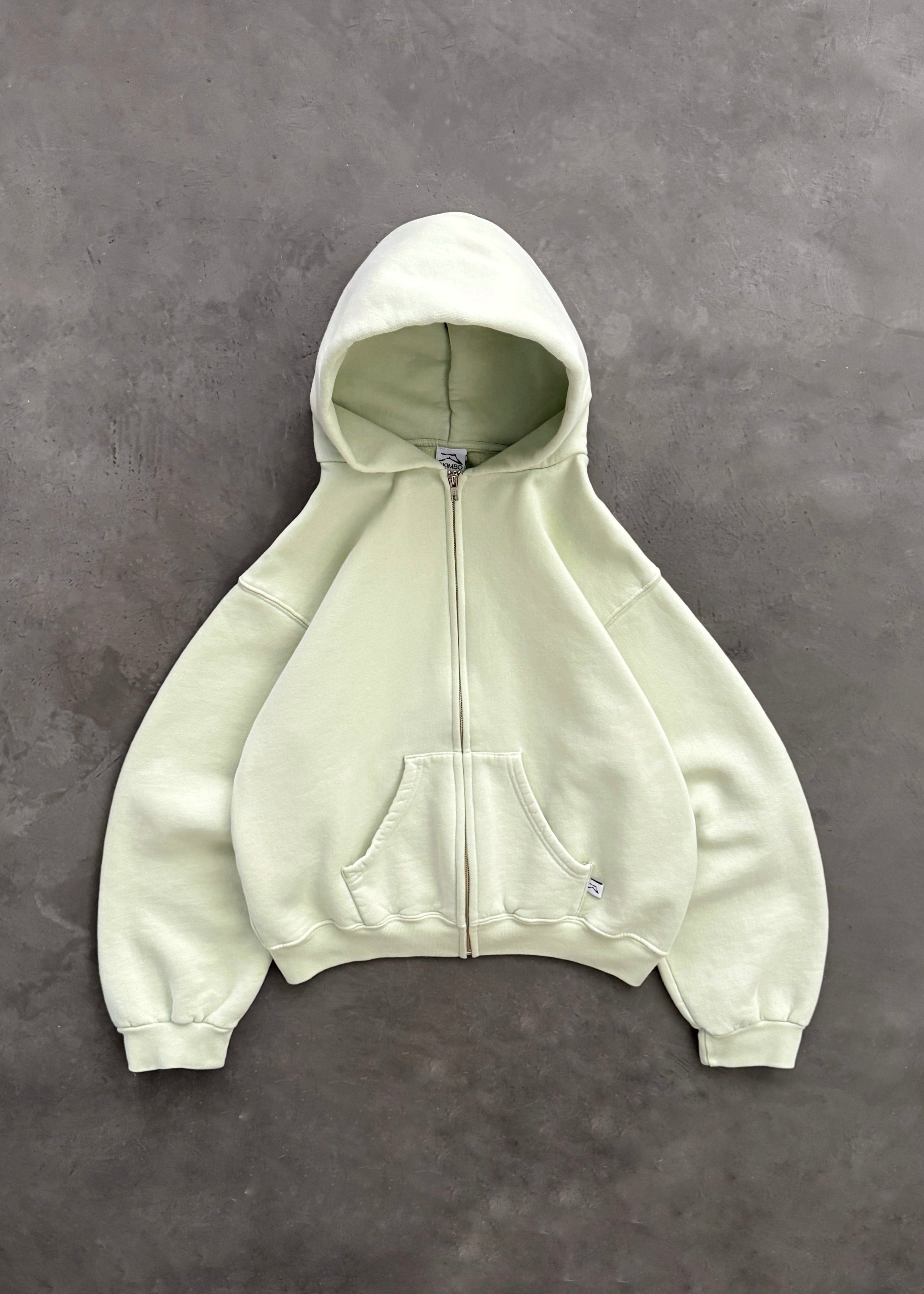 AKIMBO ZIP-UP HOODIE - GLEAM