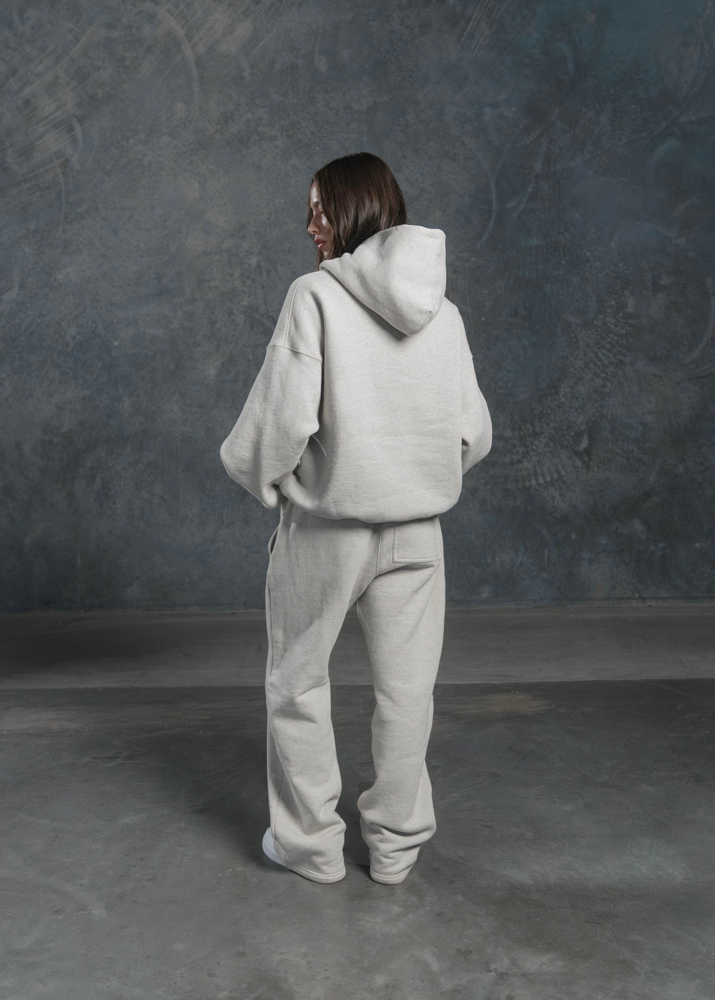 AKIMBO HOODIE - HEATHER GREY