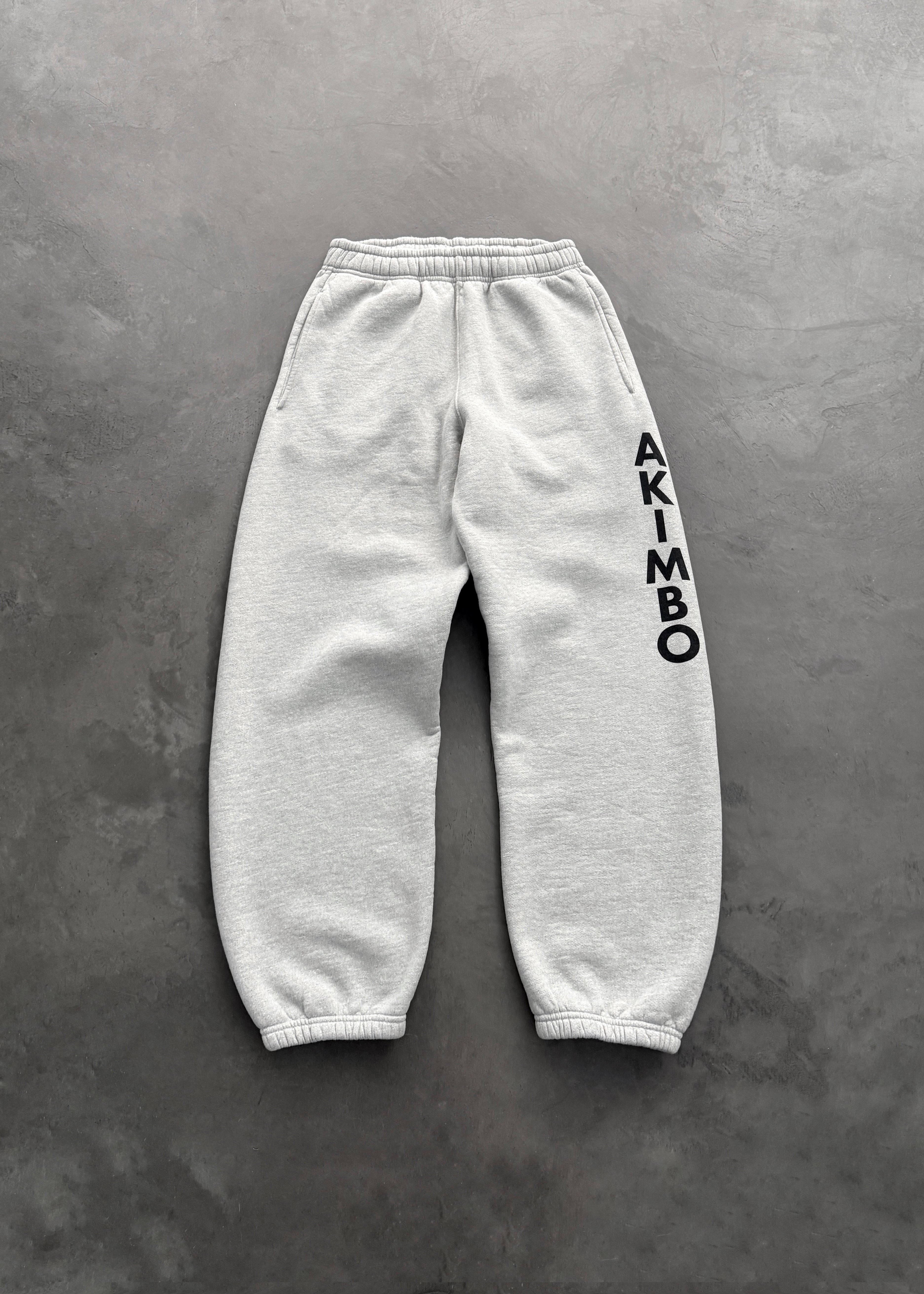 TRAINING SINCH SWEATPANTS - HEATHER GREY