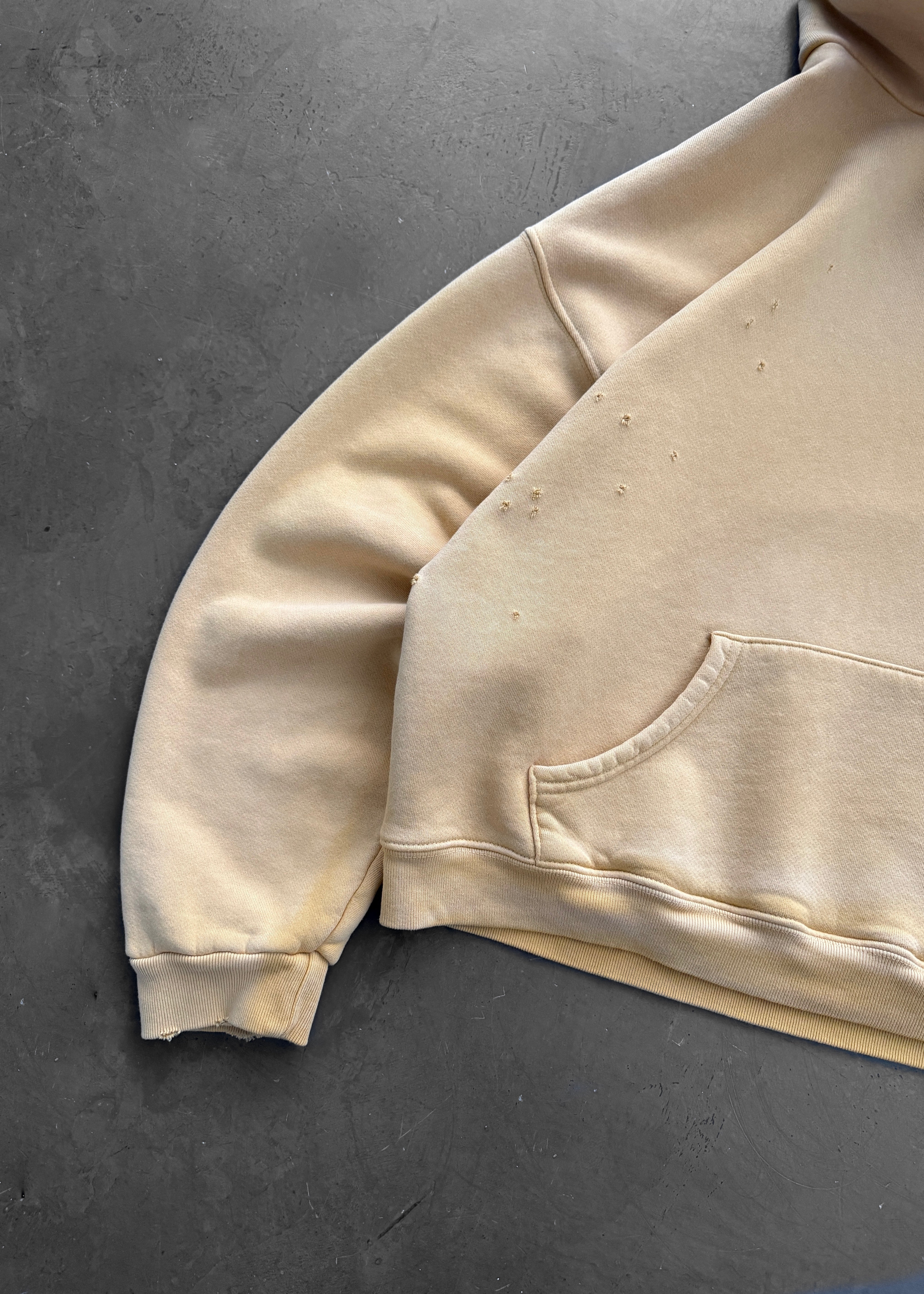 HOODIE - SUN FADED YELLOW