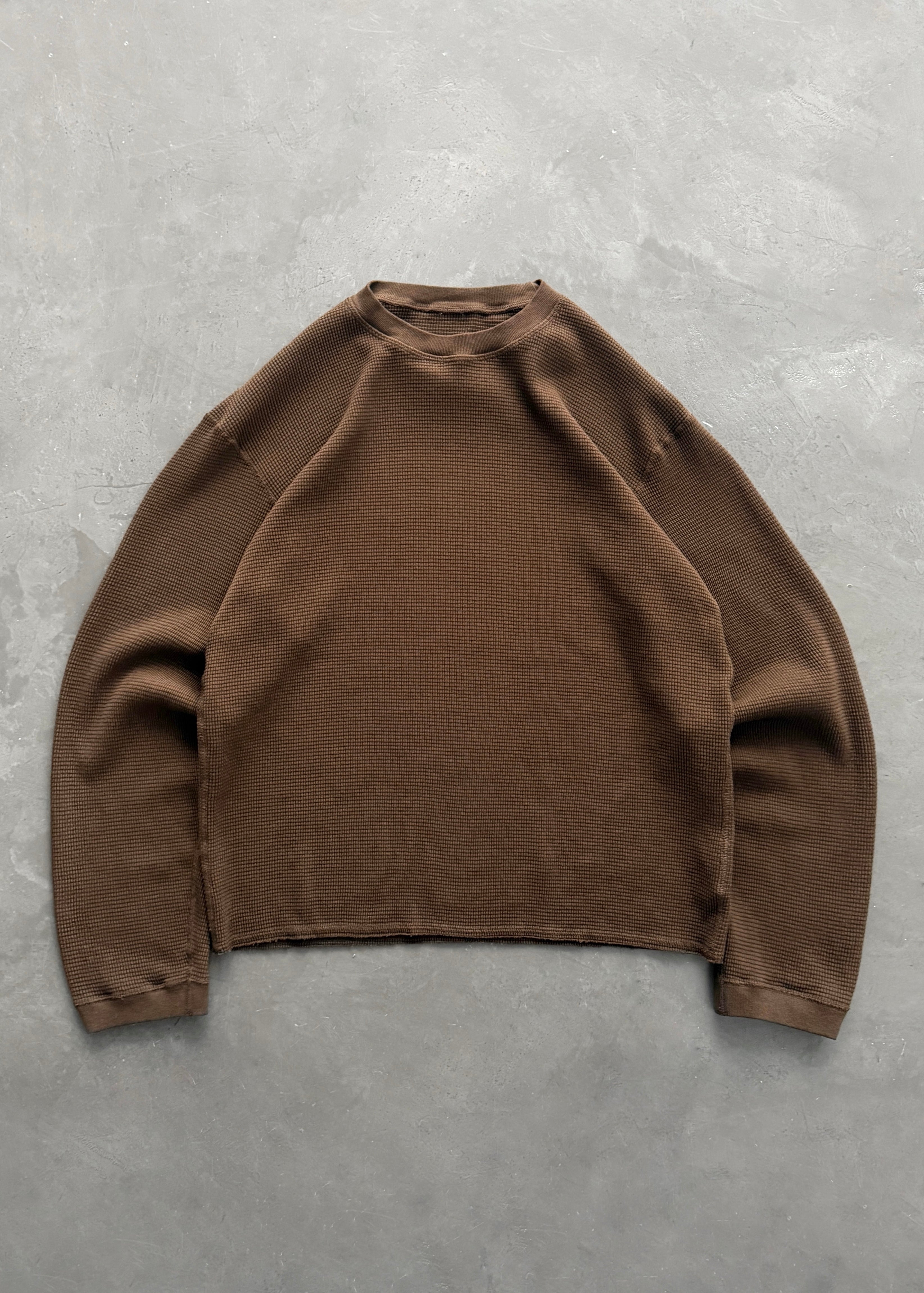 THERMAL LONG SLEEVE - COFFEE