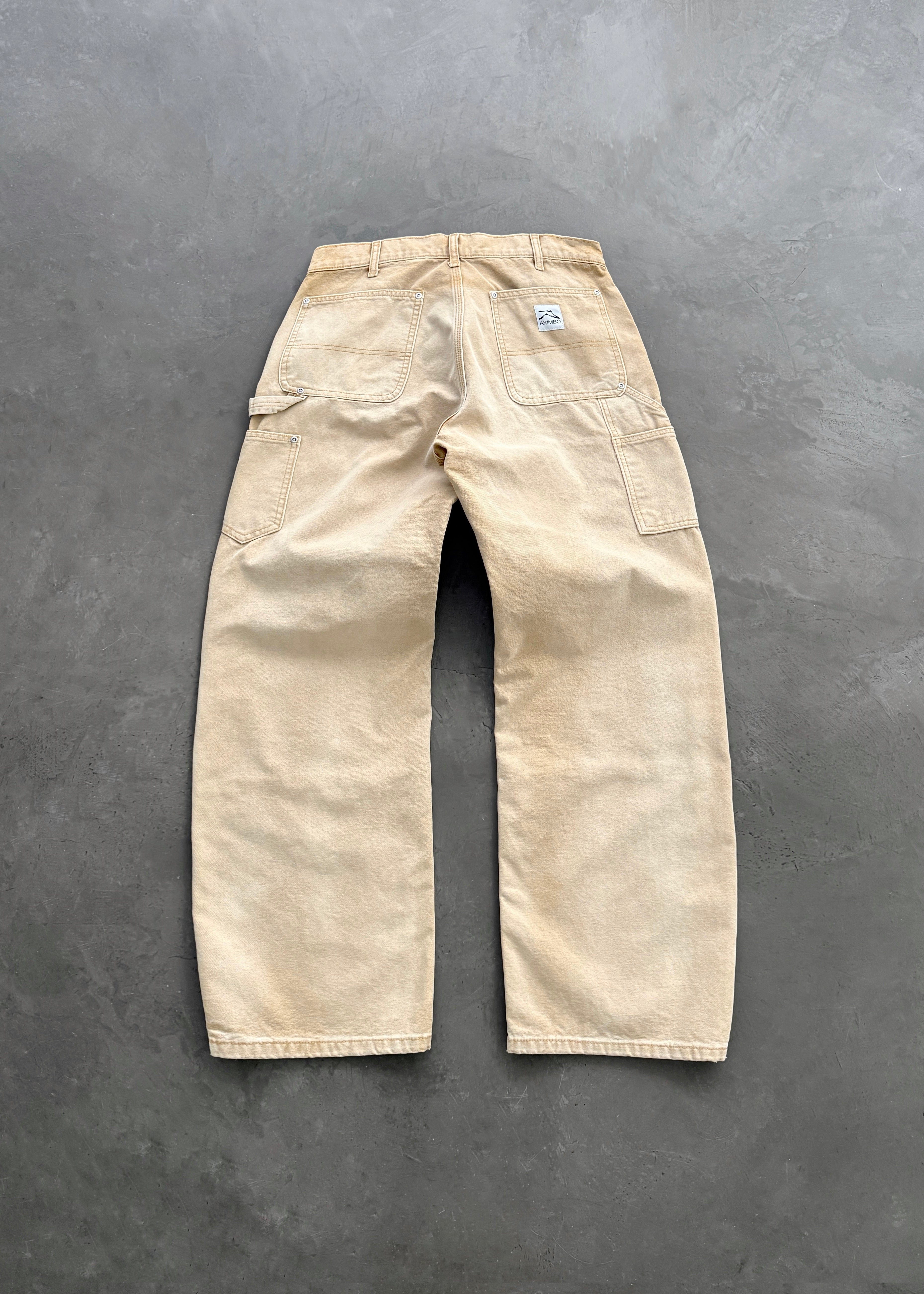 AKIMBO CANVAS DOUBLE KNEES - VINTAGE TAN
