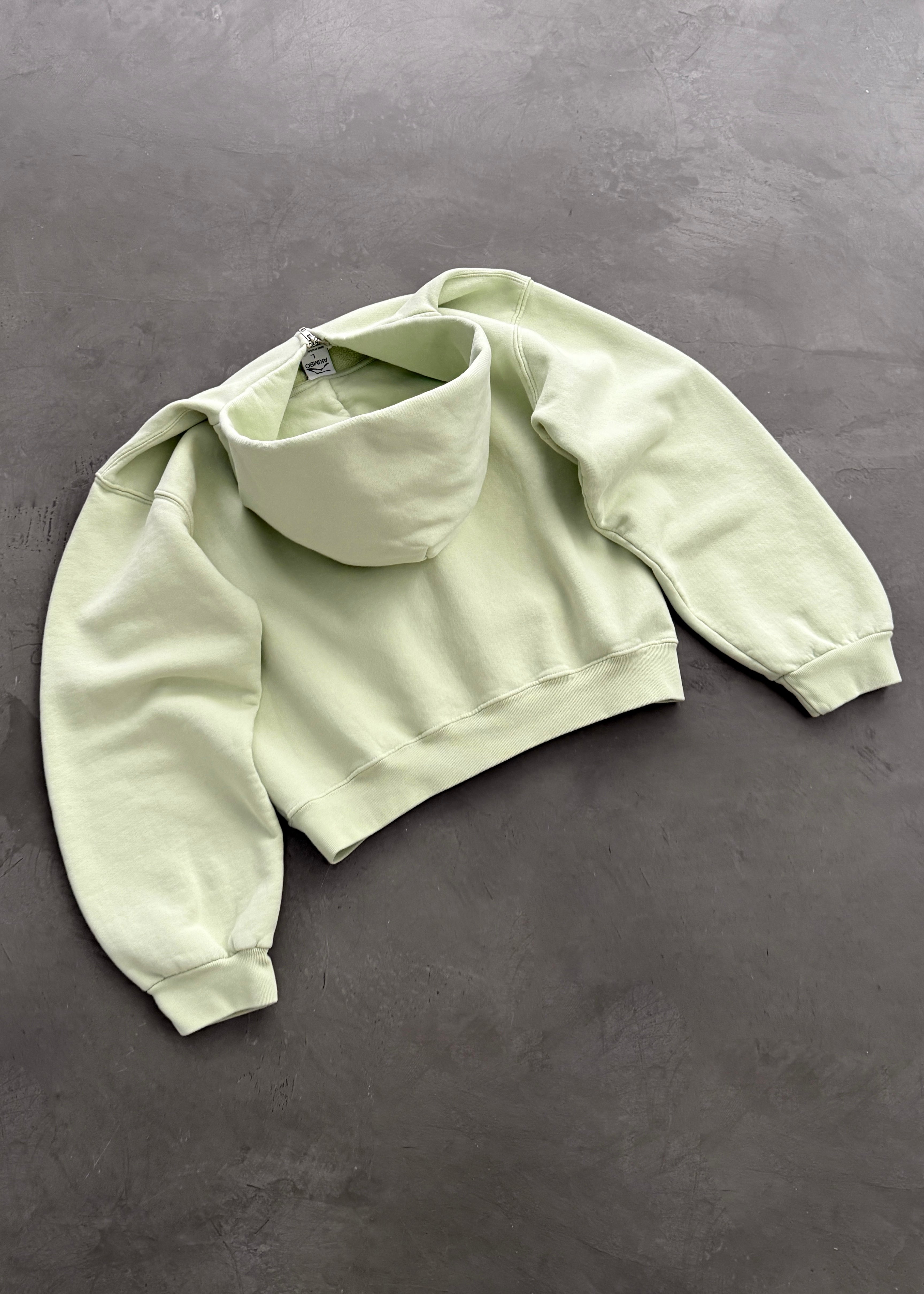 AKIMBO ZIP-UP HOODIE - GLEAM