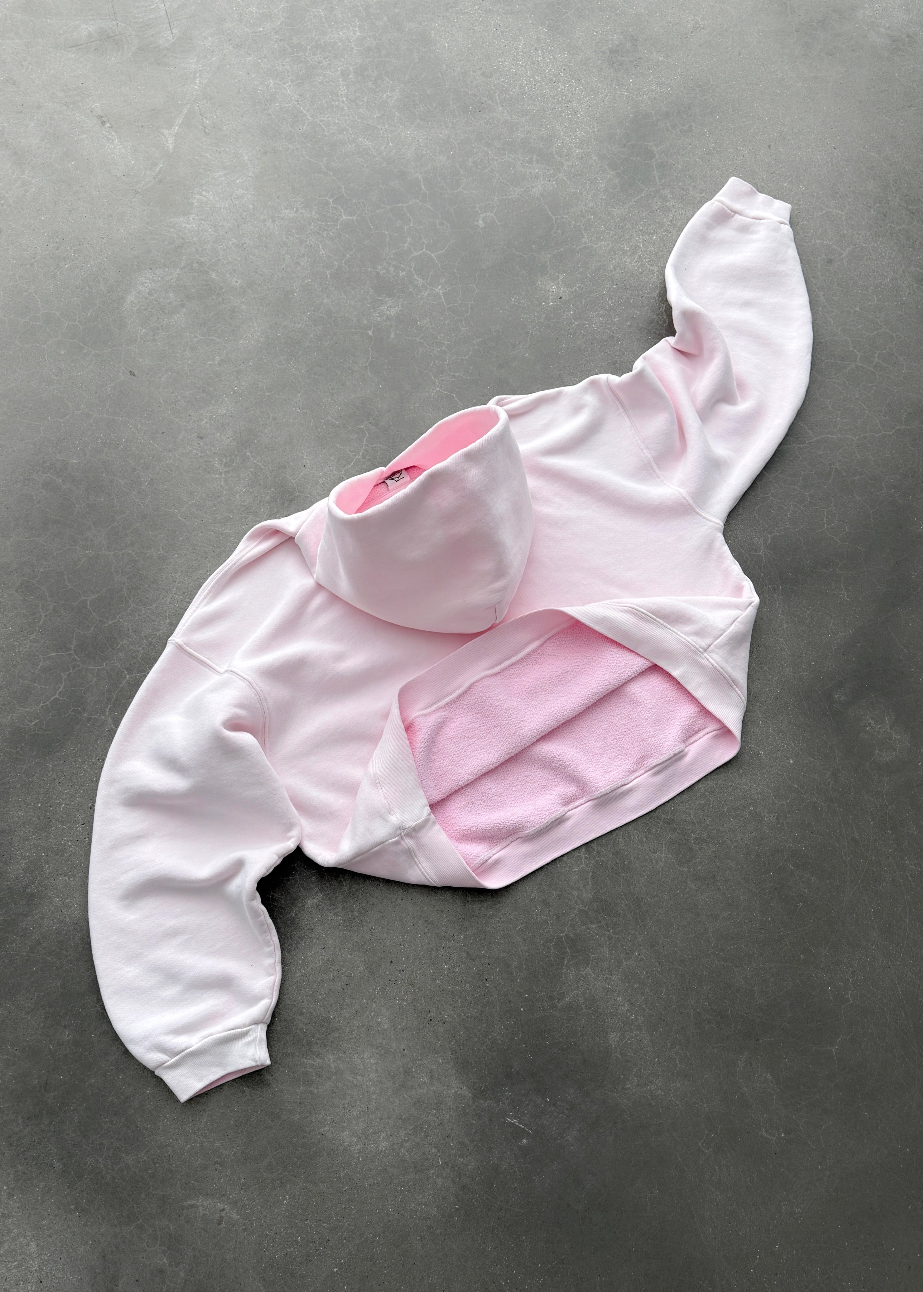 HOODIE - SUN FADED PINK