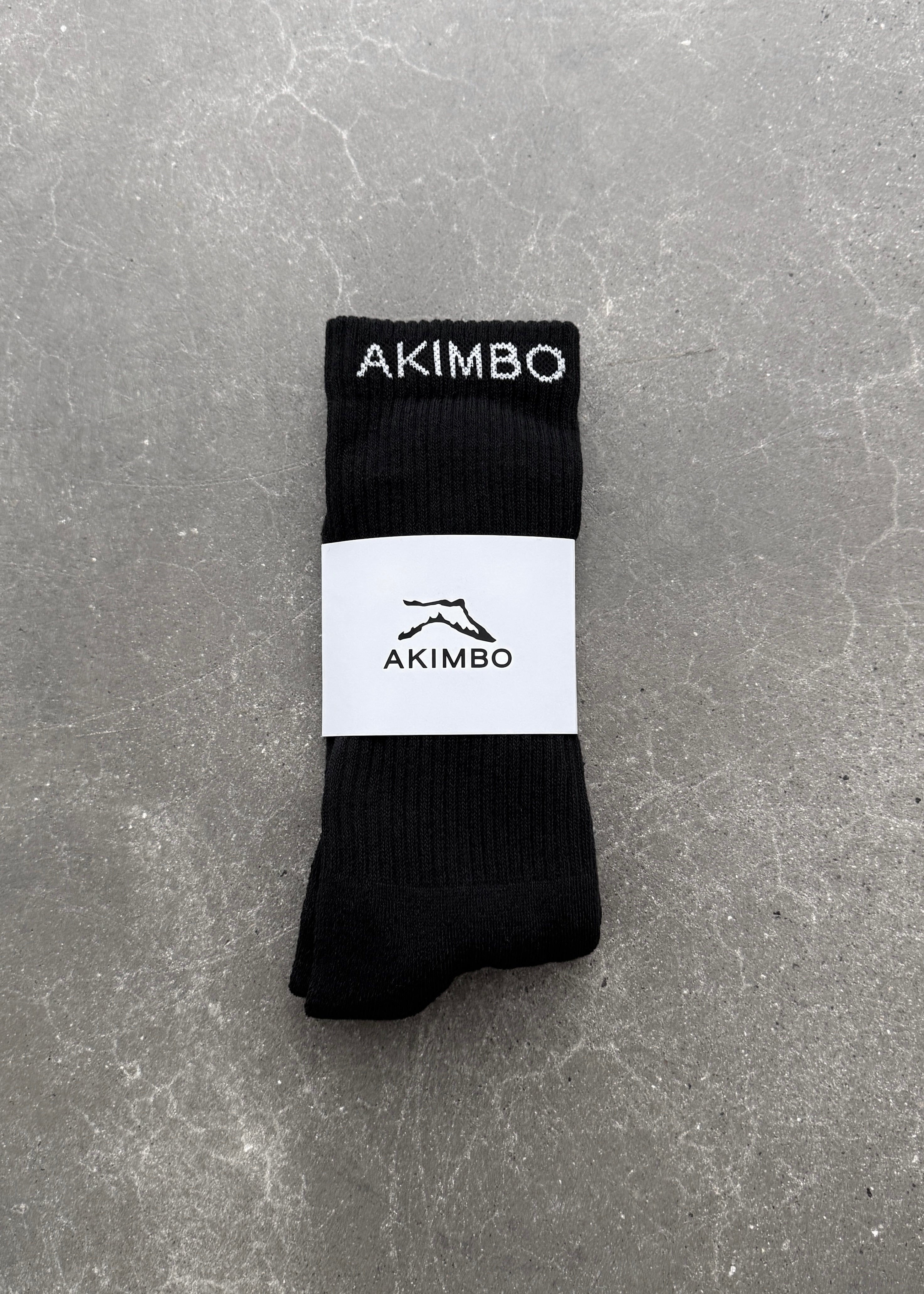 TRAINING SOCKS - BLACK