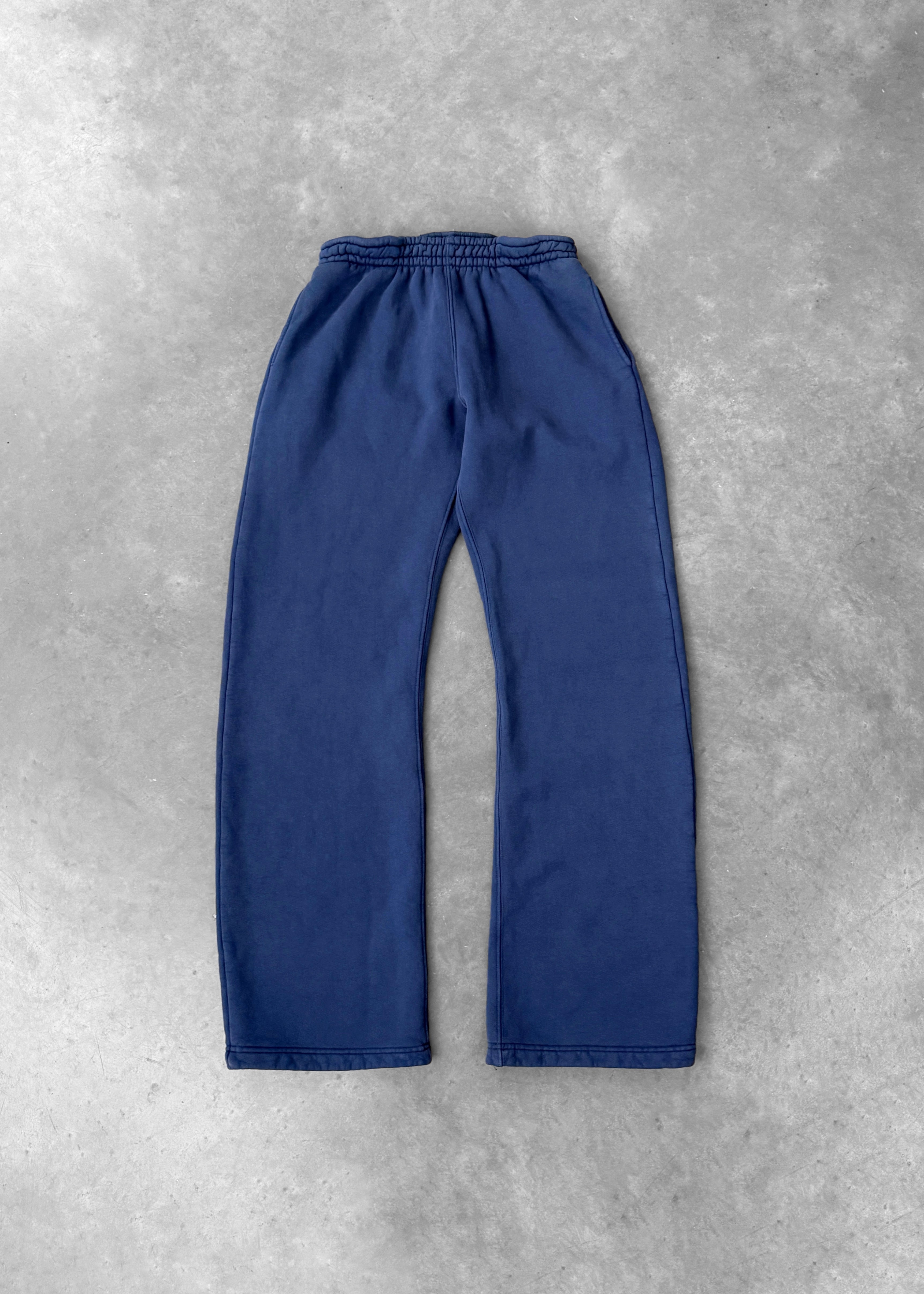 AKIMBO STRAIGHT-LEG SWEATPANTS - FADED NAVY