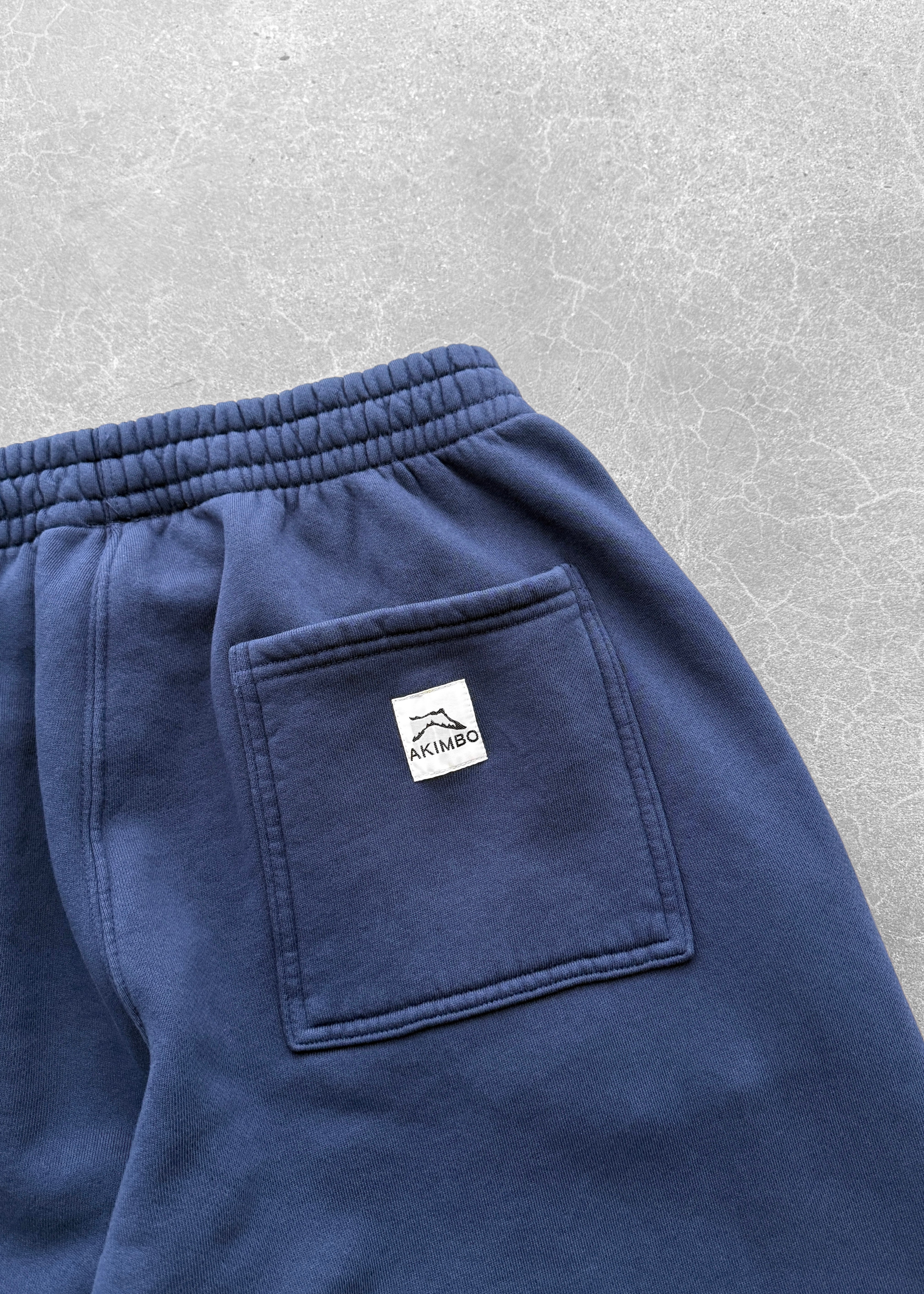 STRAIGHT-LEG SWEATPANTS - NAVY