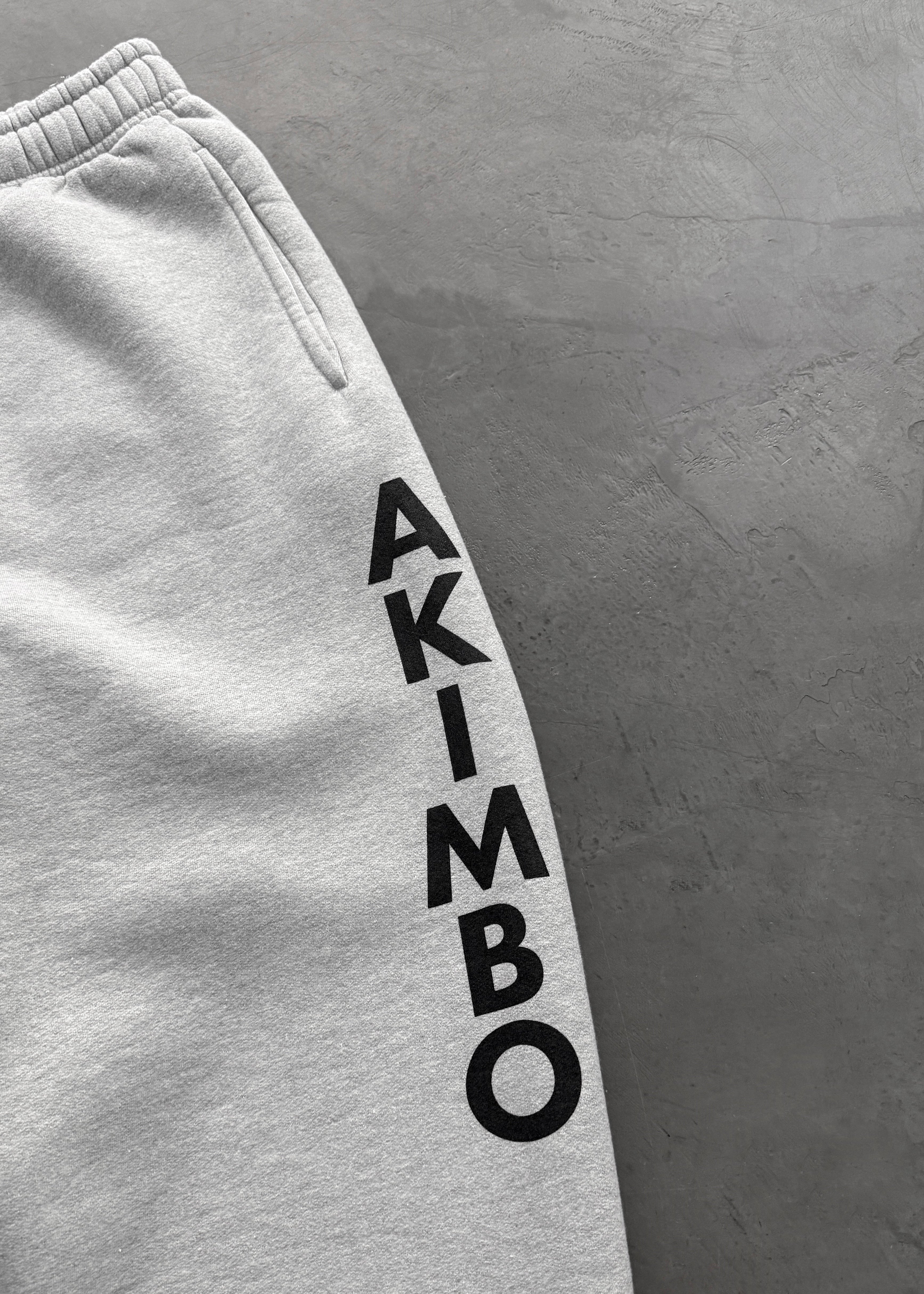 TRAINING SINCH SWEATPANTS - HEATHER GREY