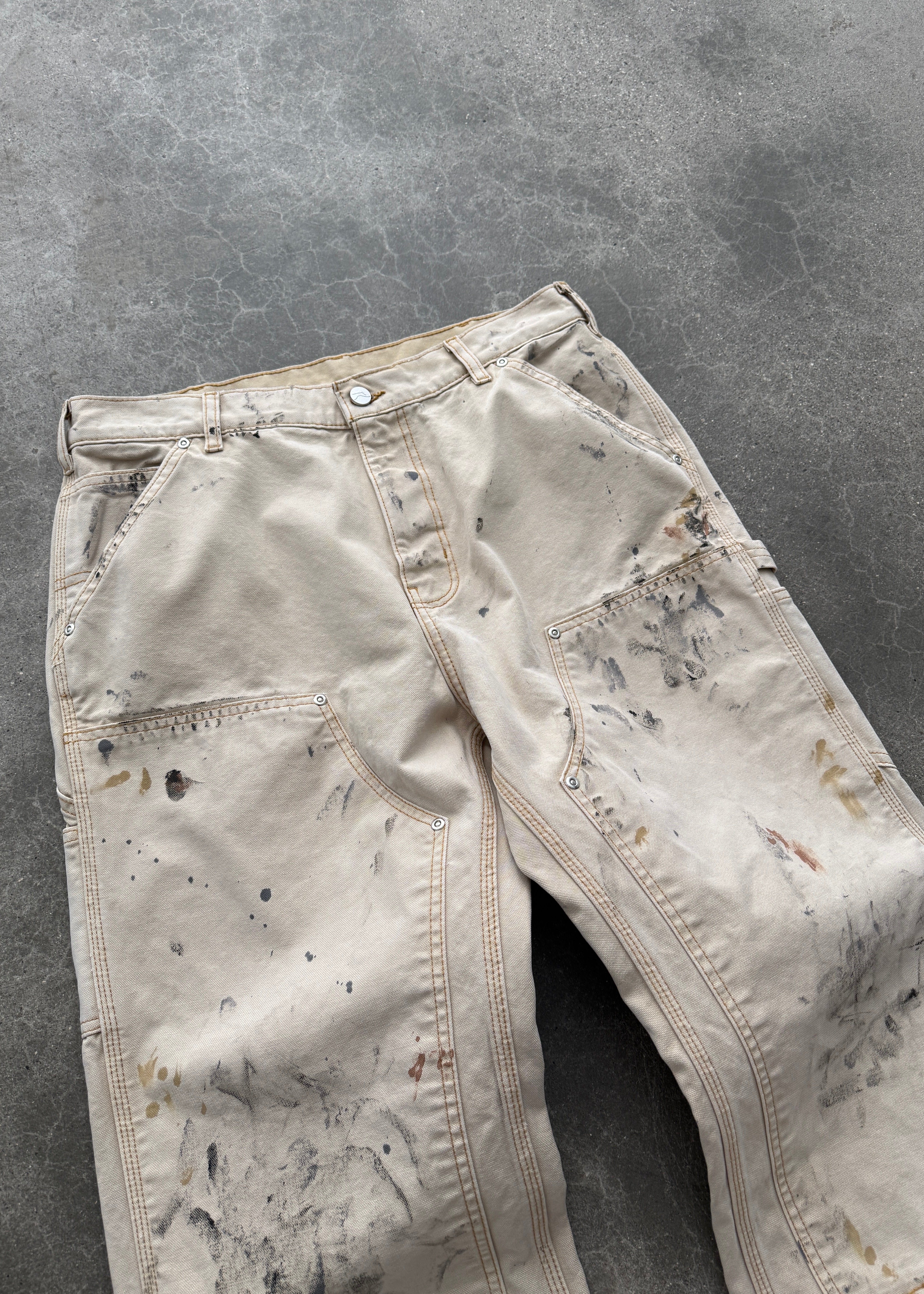 CANVAS DOUBLE KNEE - PAINTER PANTS