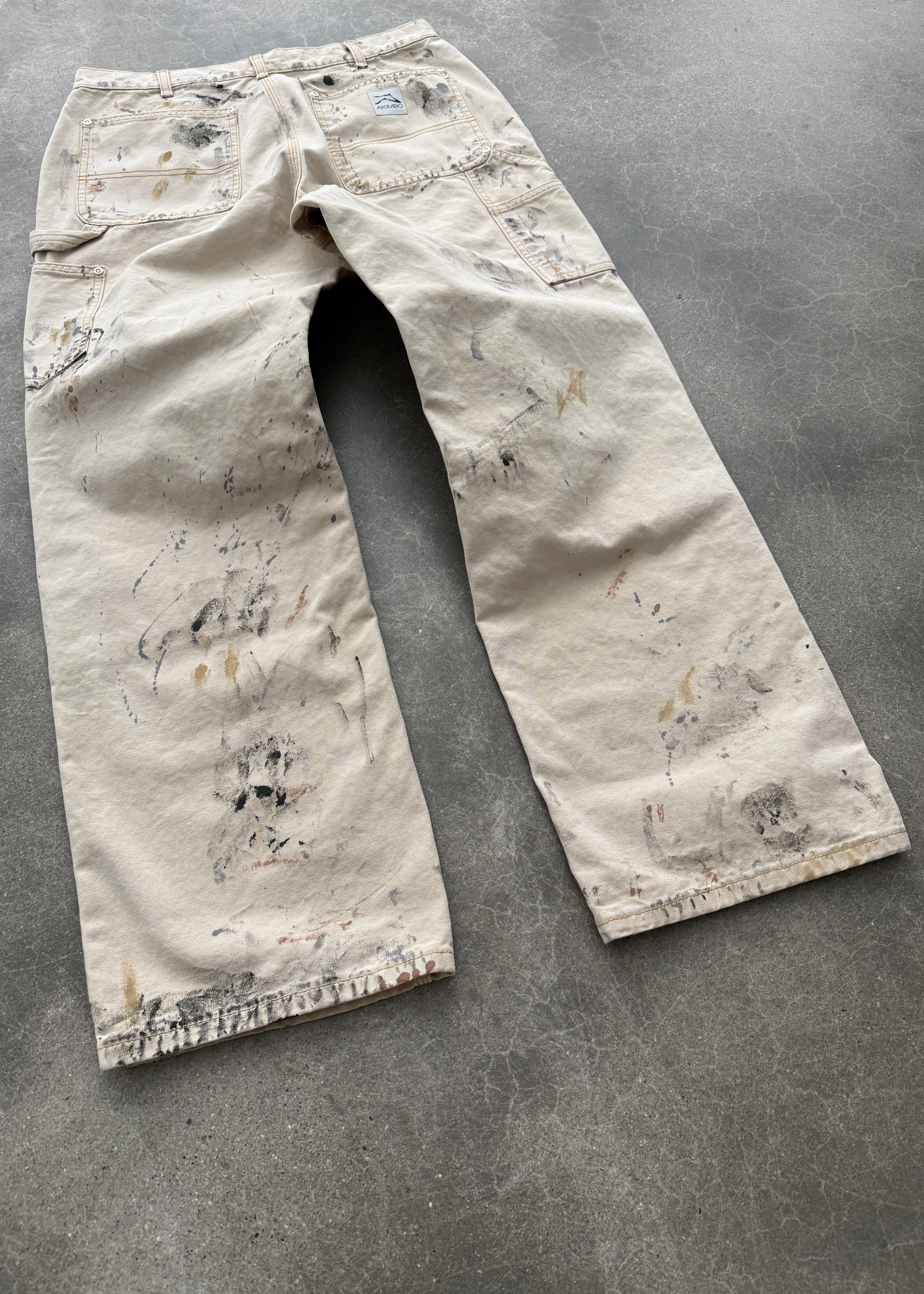 CANVAS DOUBLE KNEE - PAINTER PANTS
