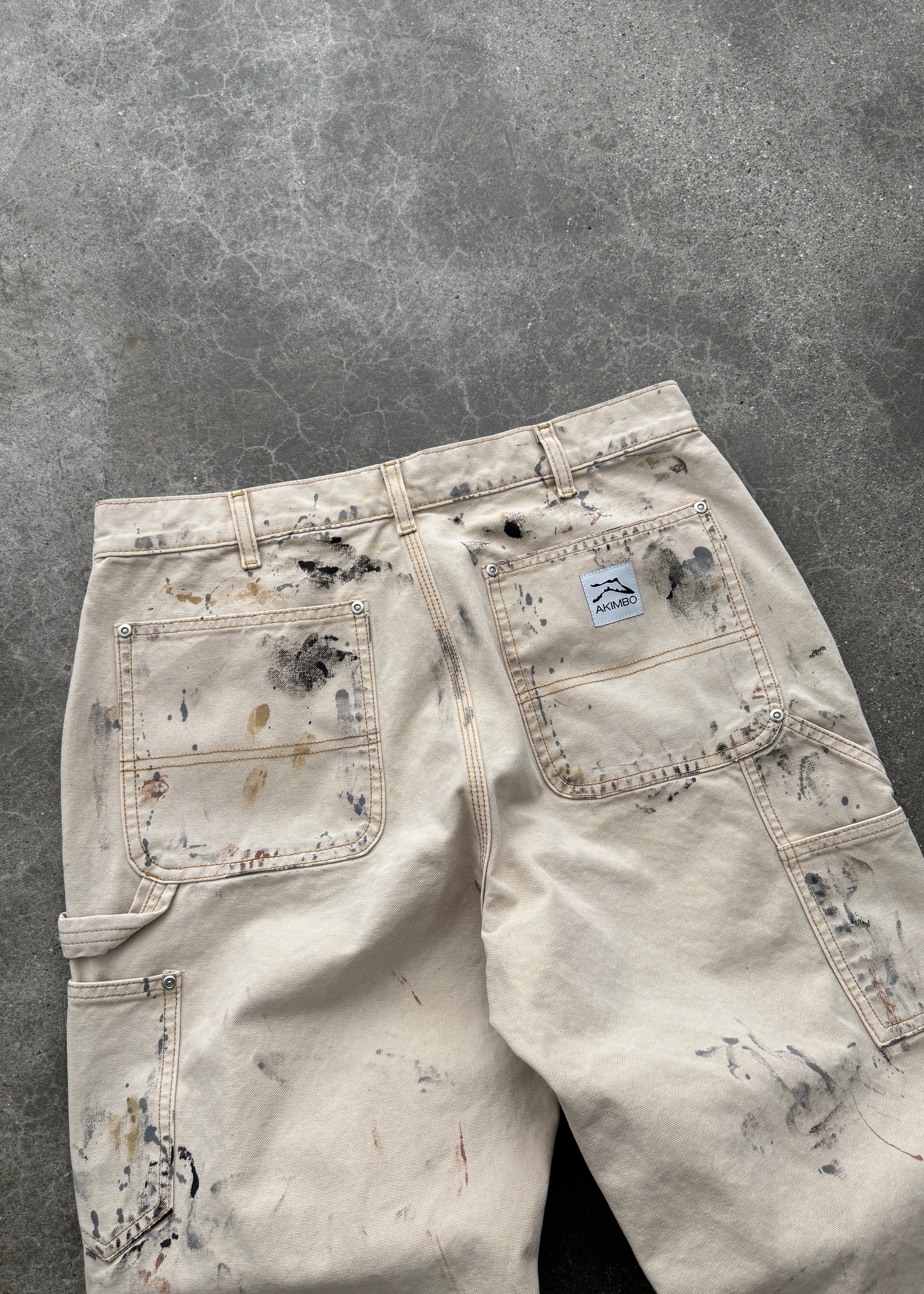 CANVAS DOUBLE KNEE - PAINTER PANTS