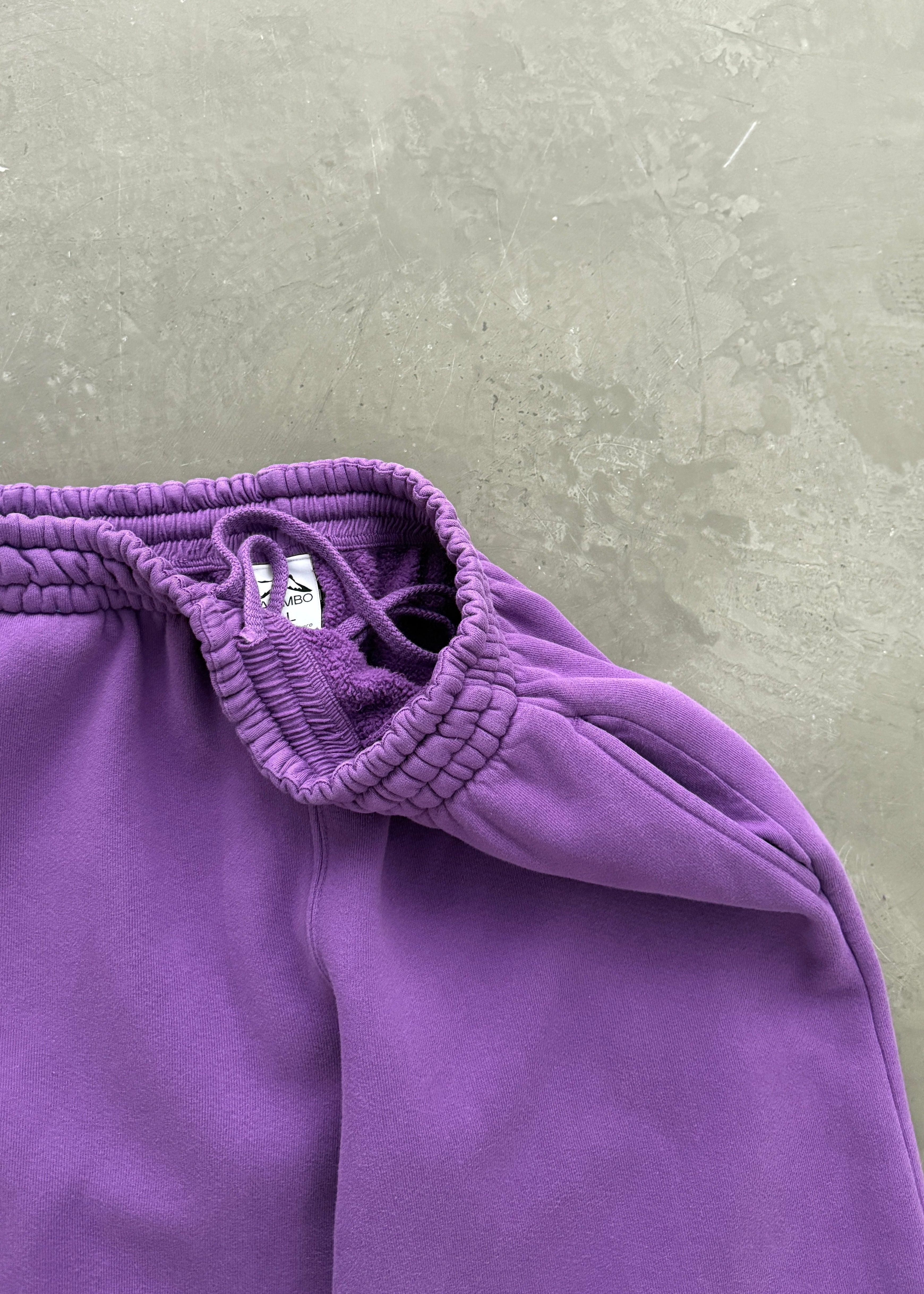 AKIMBO STRAIGHT-LEG SWEATPANTS - PLUM