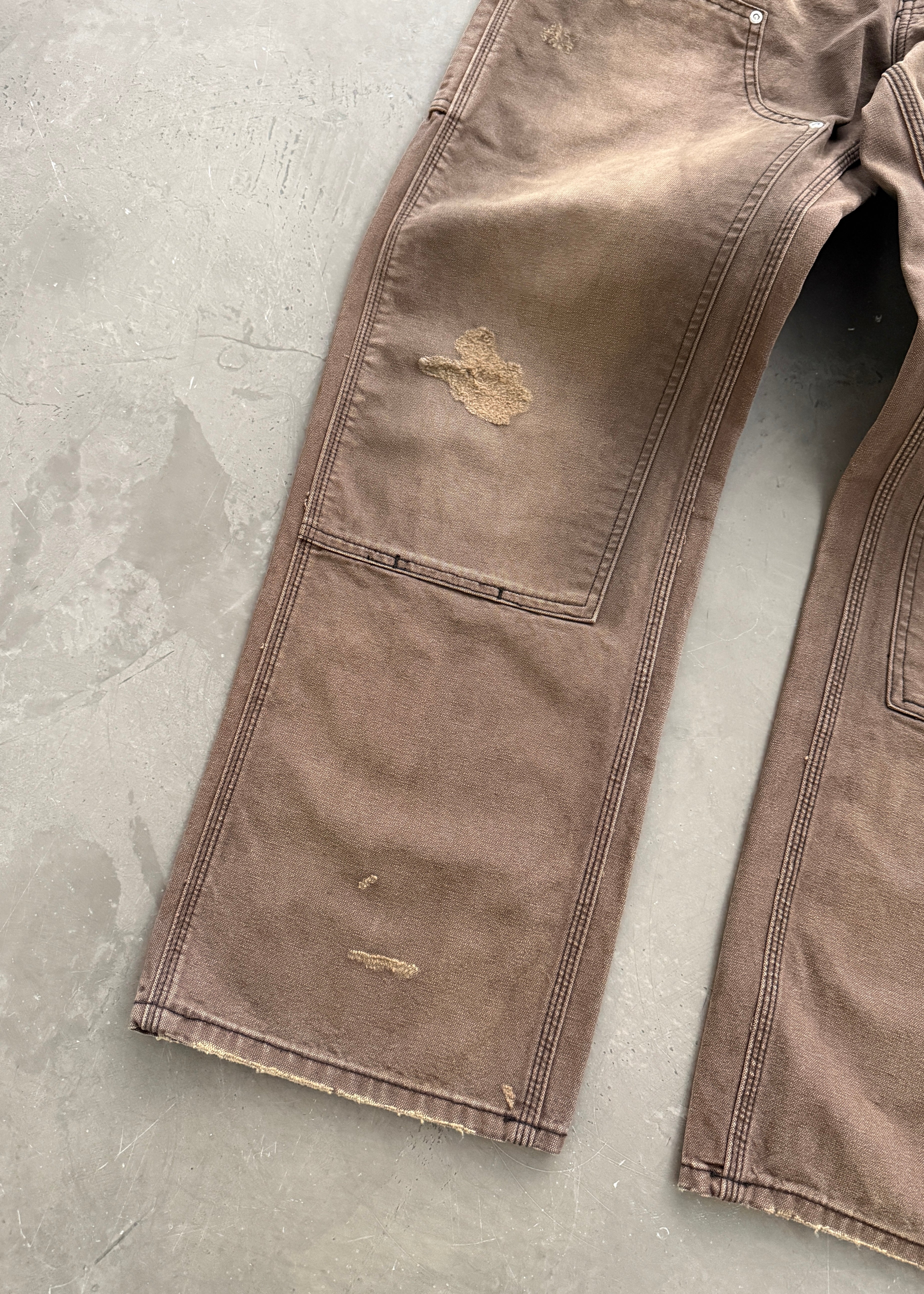 AKIMBO CANVAS DOUBLE KNEES - CHOCOLATE