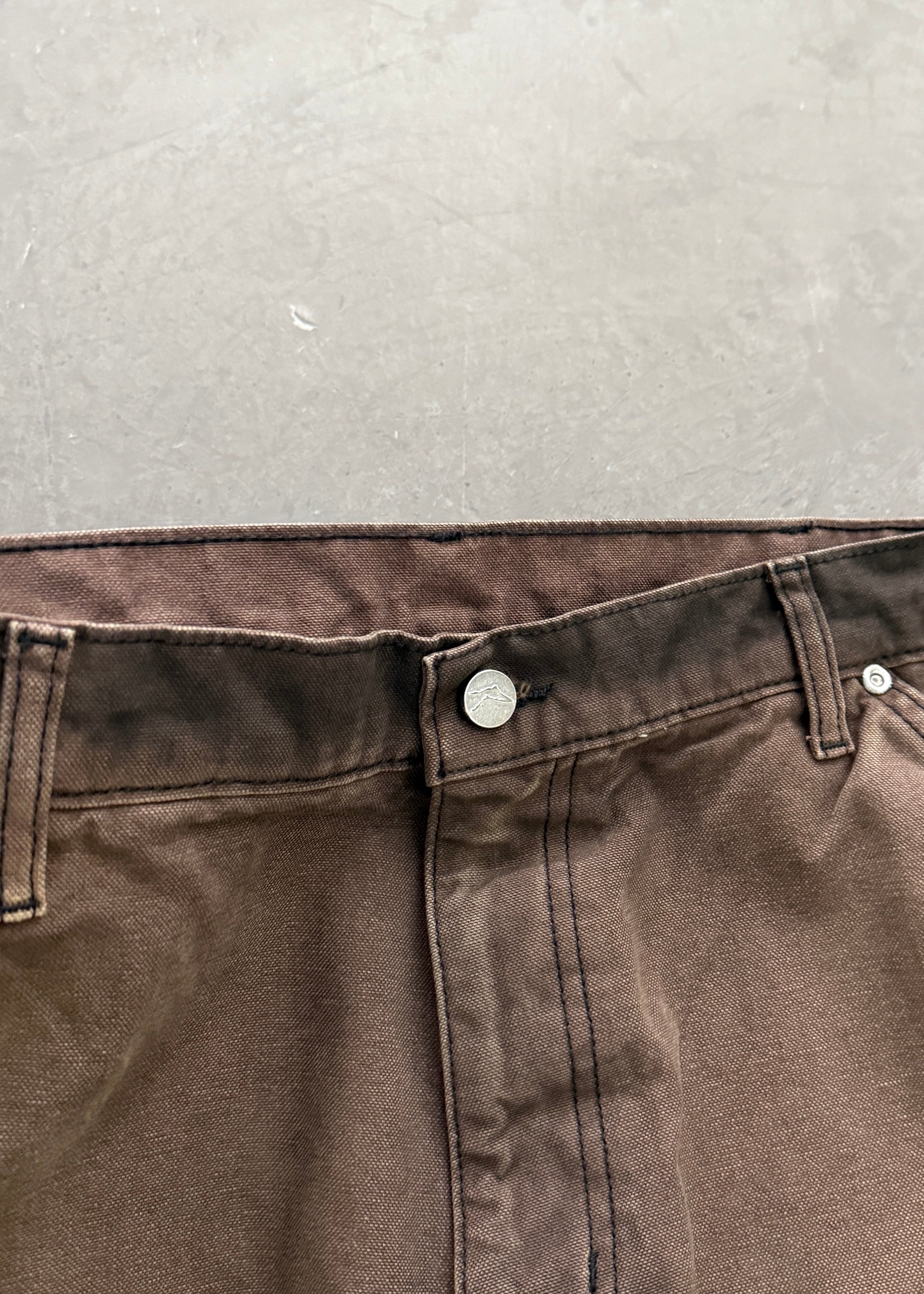 AKIMBO CANVAS DOUBLE KNEES - CHOCOLATE