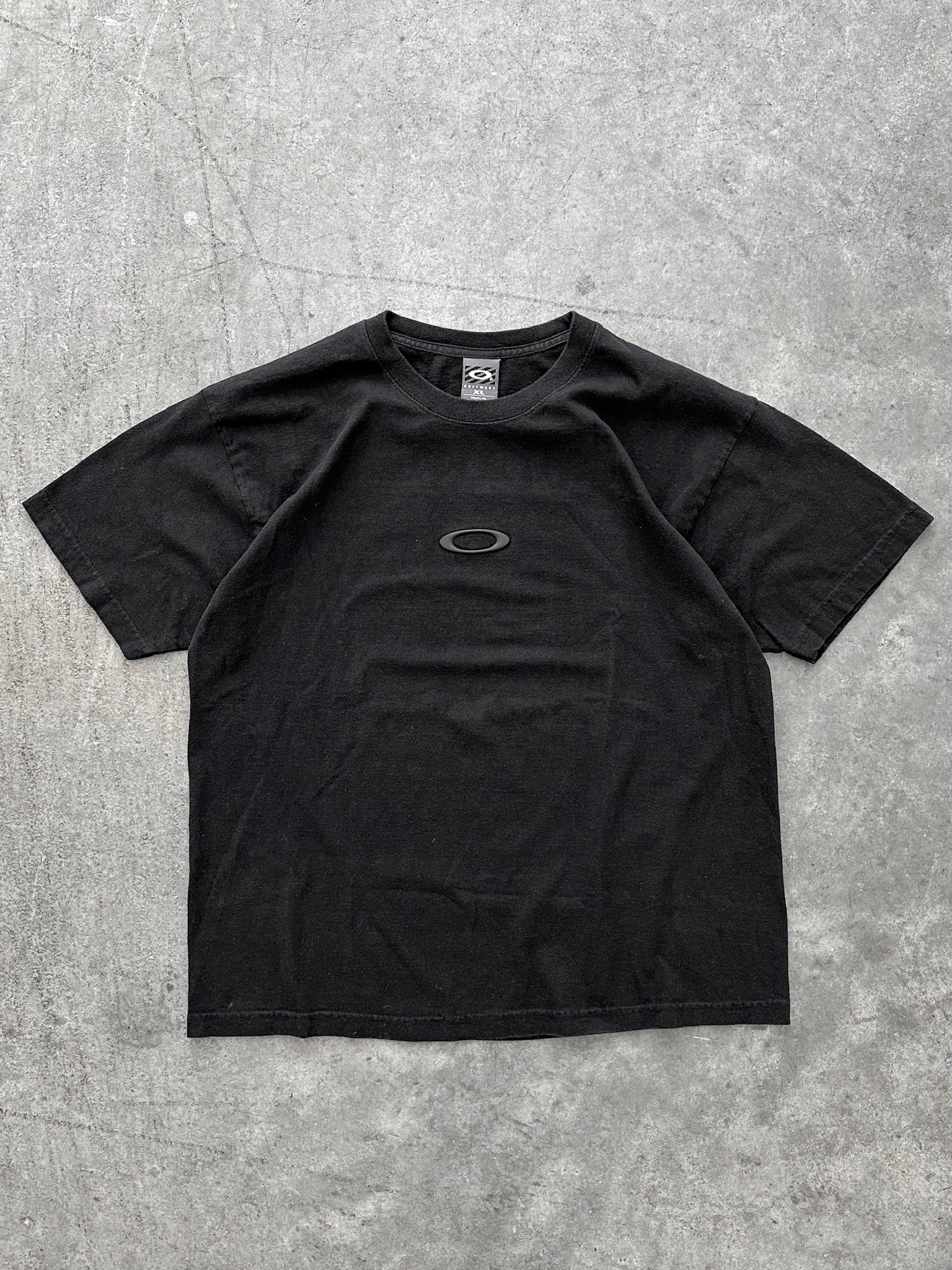 OAKLEY FADED BLACK TEE - 2000S