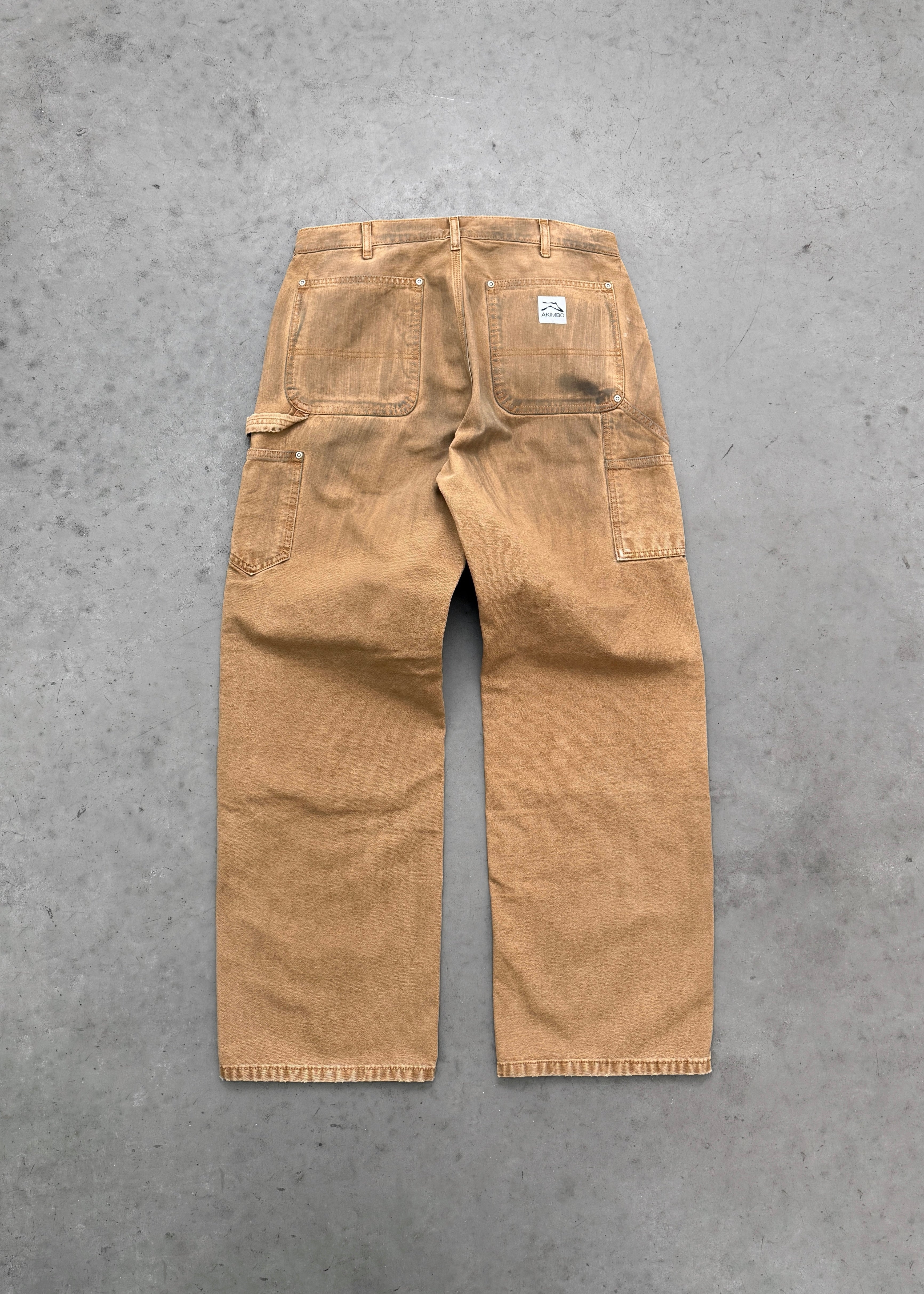 CANVAS DOUBLE KNEES - DIRTY TAN