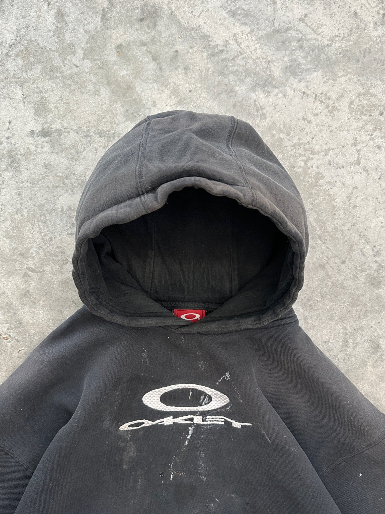 00s oakley technical track zip up hoodieファッション