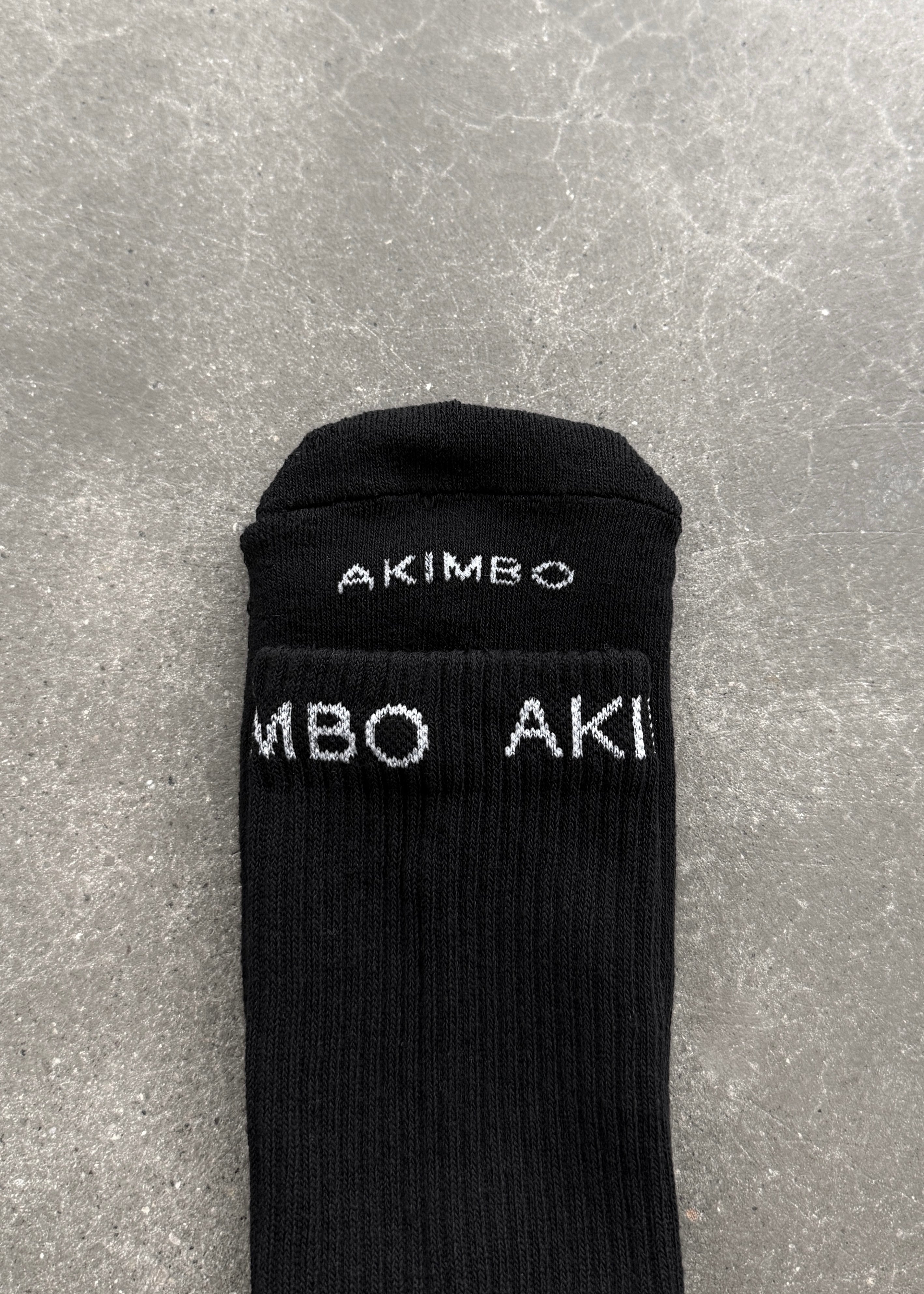 TRAINING SOCKS - BLACK