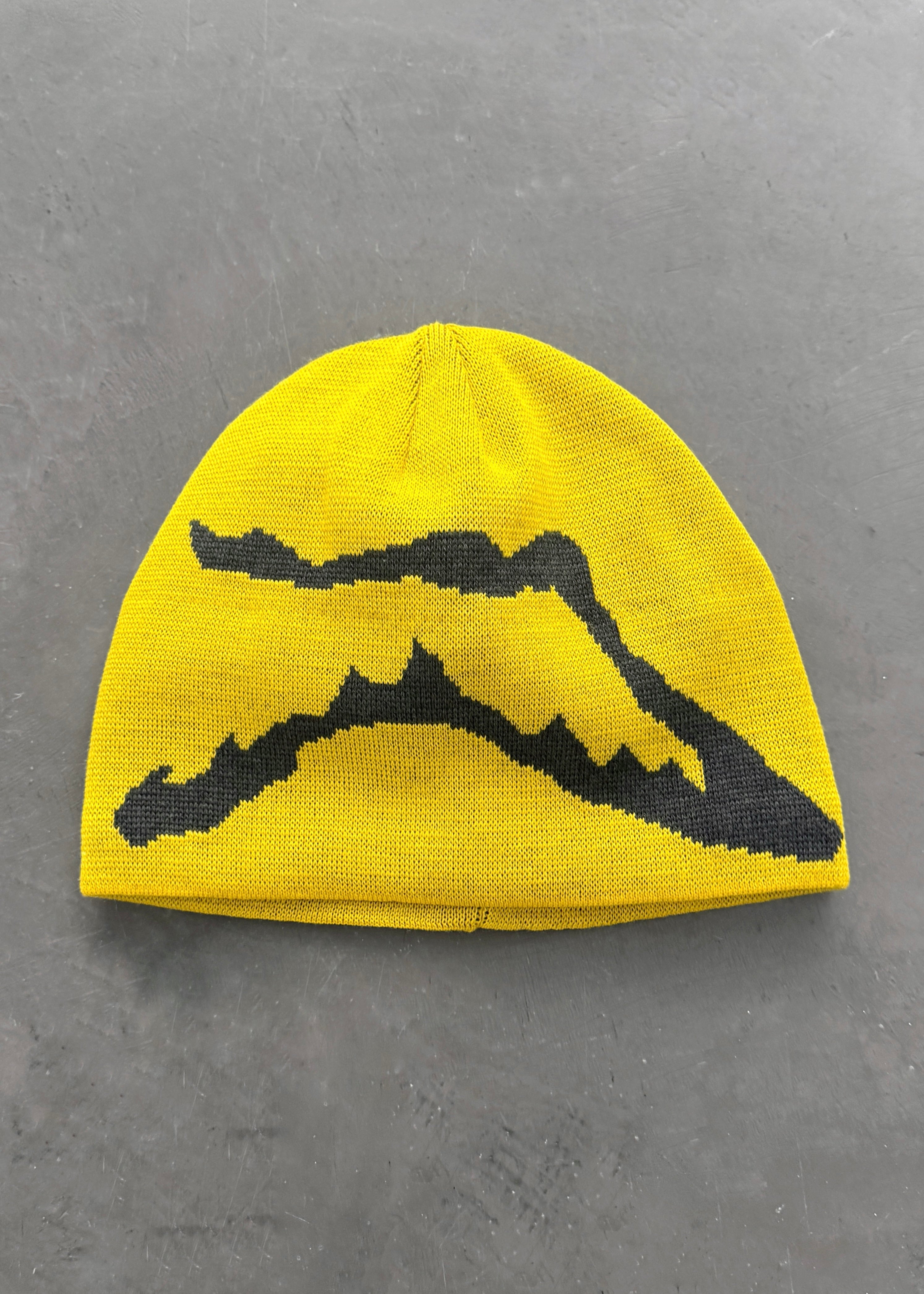 AKIMBO RANGE SKULL CAP - MUSTARD/CHARCOAL