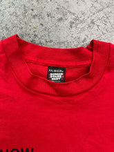 Load image into Gallery viewer, SINGLE STITCHED “KNOW YOUR HISTORY” RED TEE - 1990S
