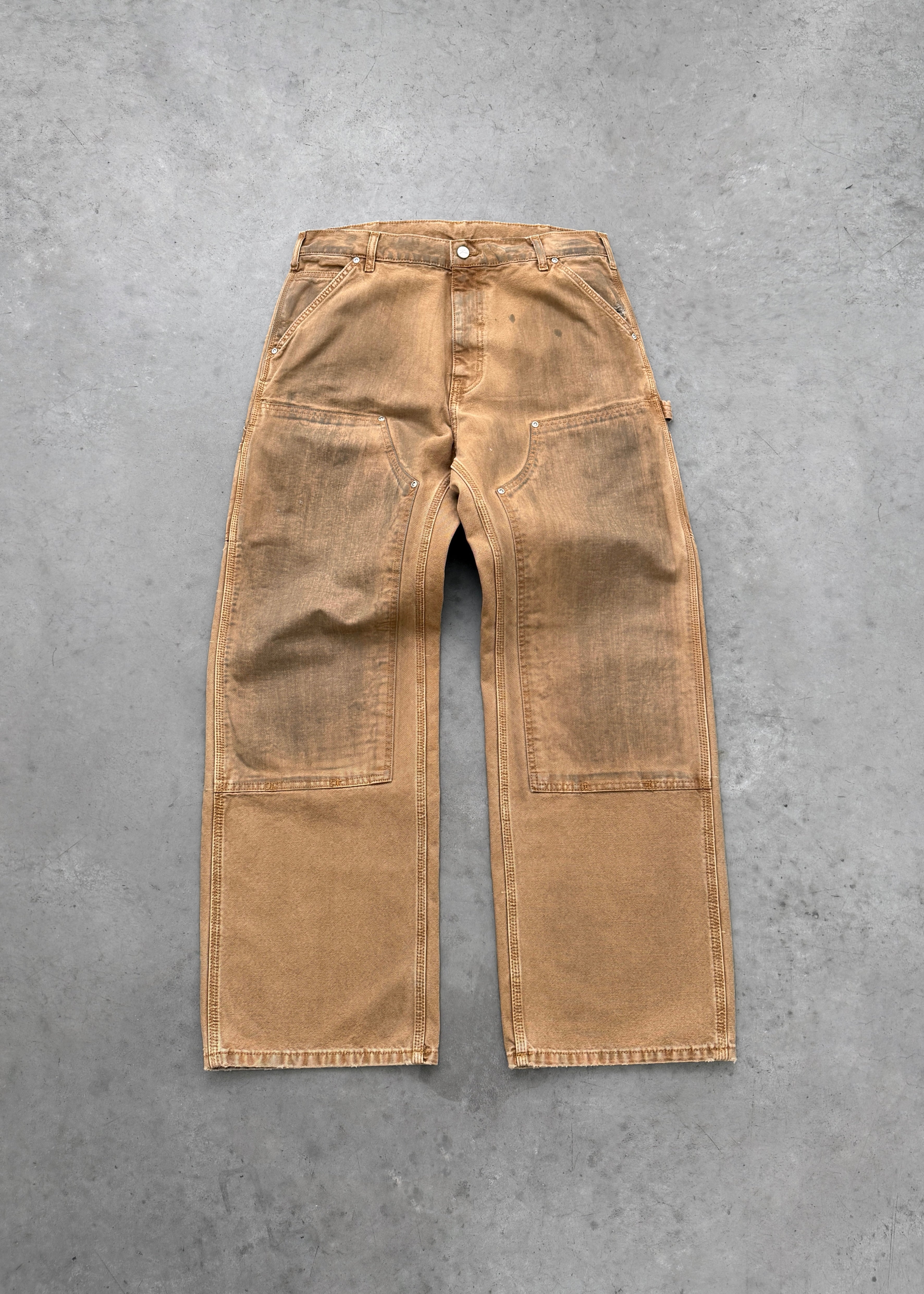 CANVAS DOUBLE KNEES - DIRTY TAN