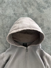 Load image into Gallery viewer, FADED GREY OAKLEY ZIP UP HOODIE - 2000S
