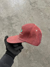 Load image into Gallery viewer, MAROON LEATHER OAKLEY STRAPBACK HAT - 2000S
