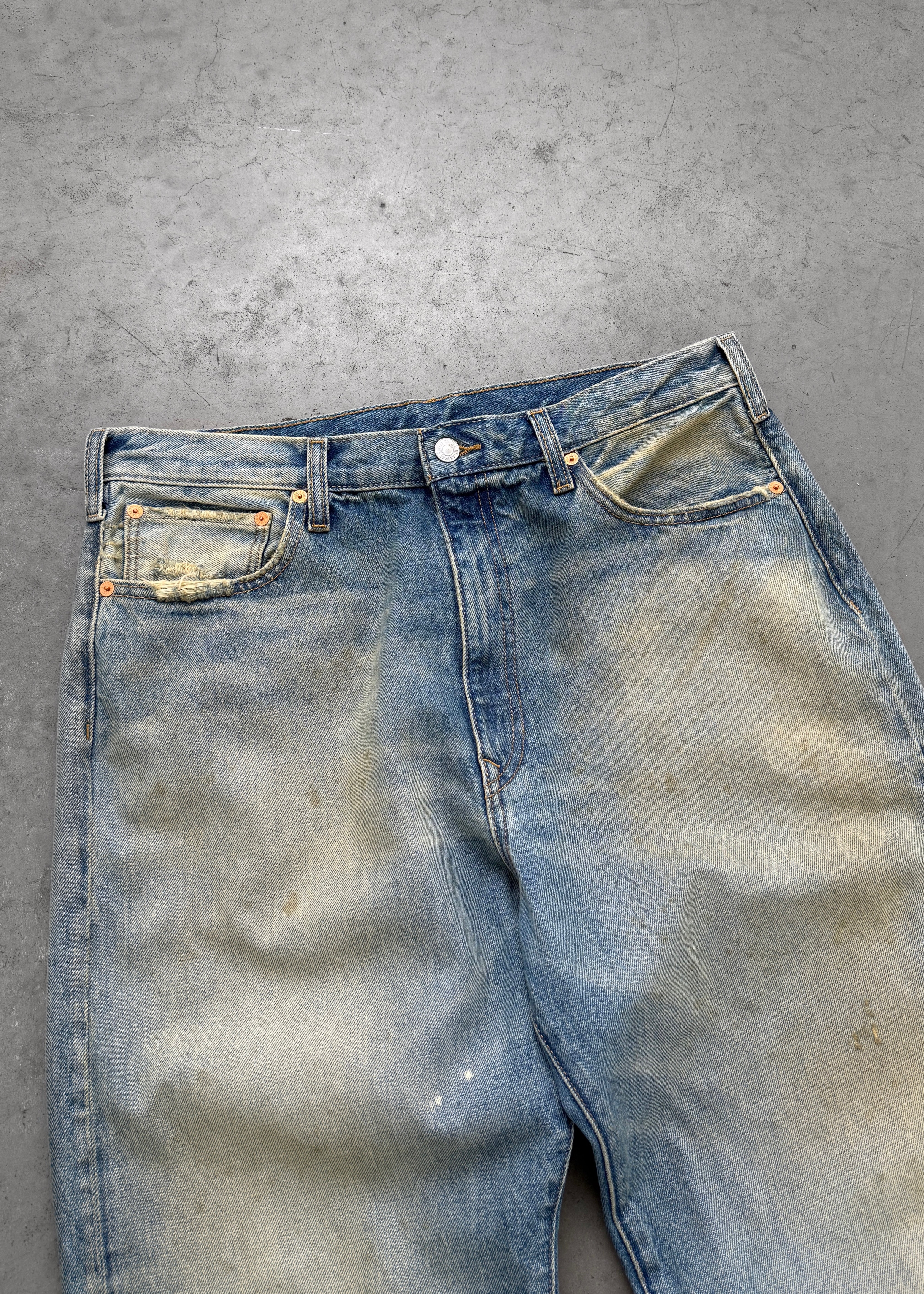 MOUNTAINEER 5 POCKET JEAN - BANDO WASH