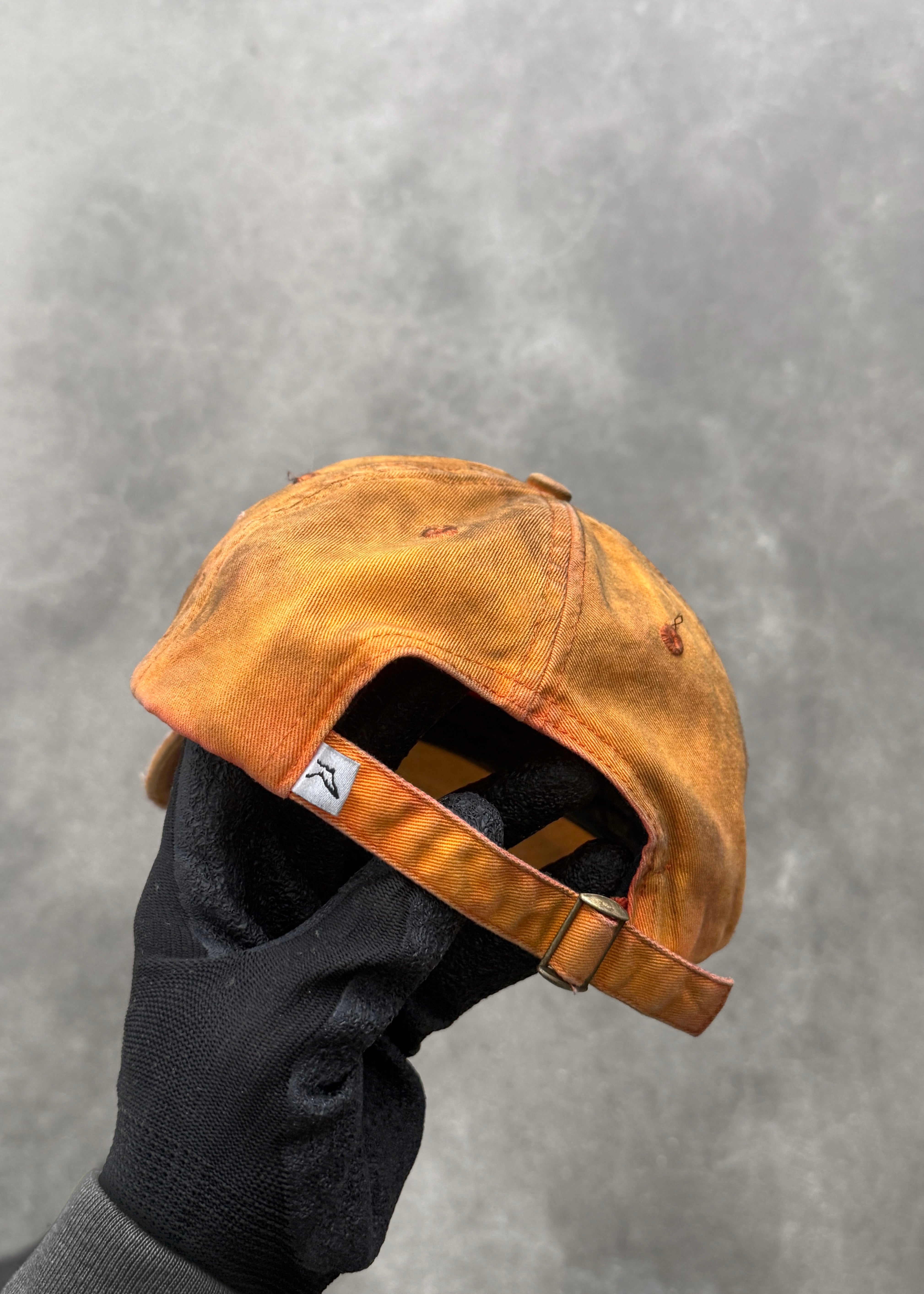 THRASHED LOW PROFILE CAP - BURNT ORANGE