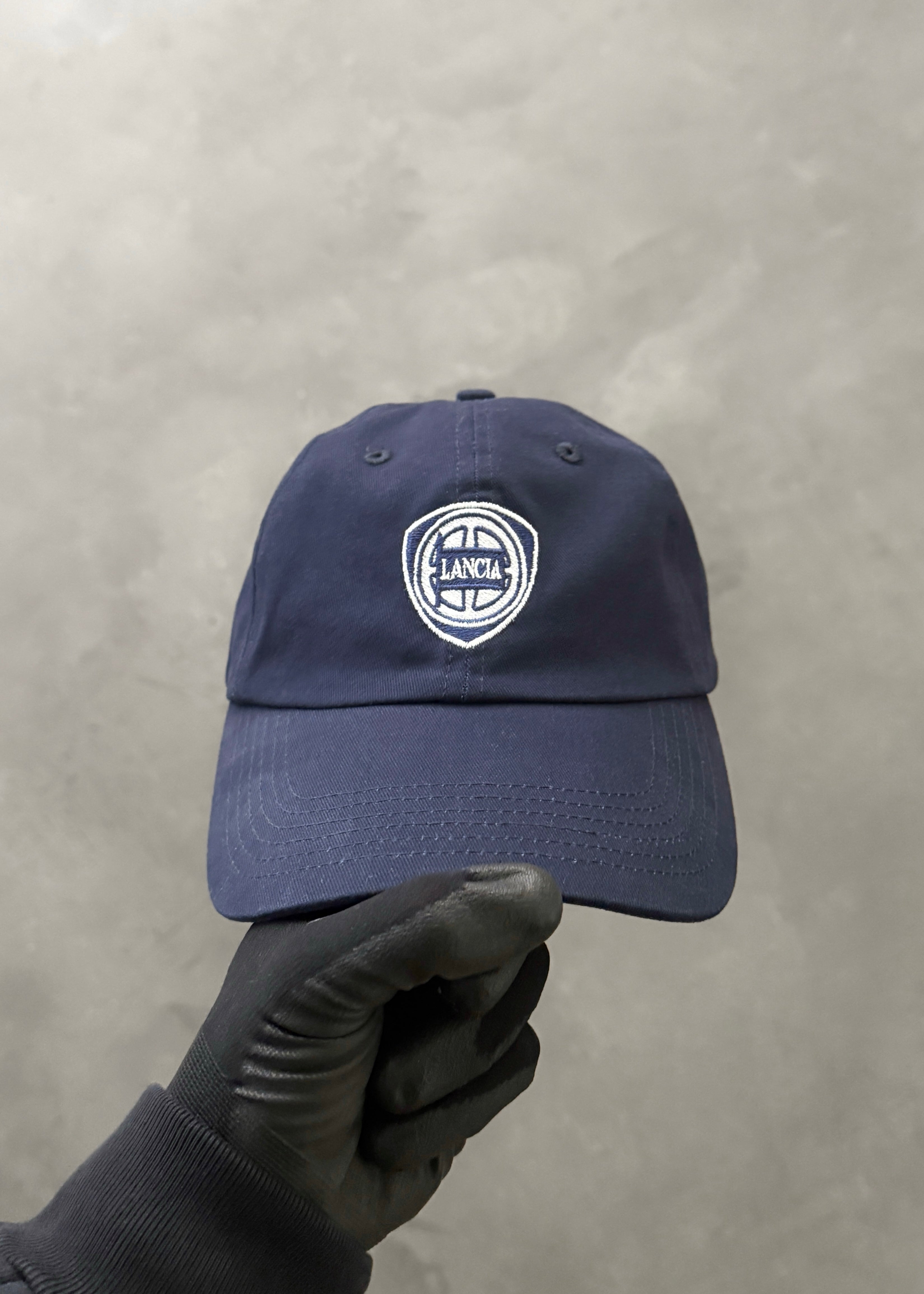 AKIMBO x LANCIA® UNSTRUCTURED 6 PANEL CAP - NAVY