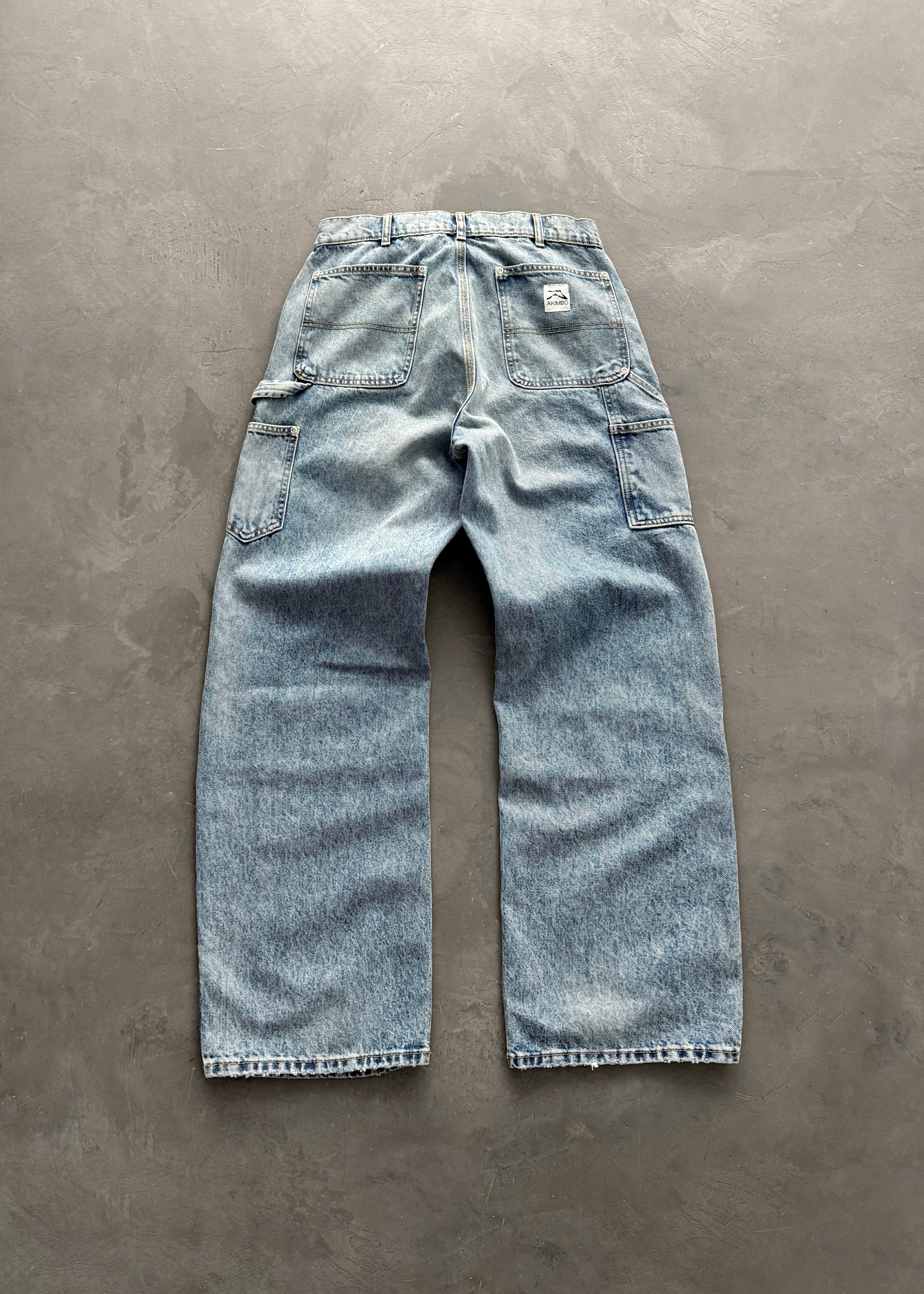 DENIM DOUBLE KNEES - LIGHT WASH