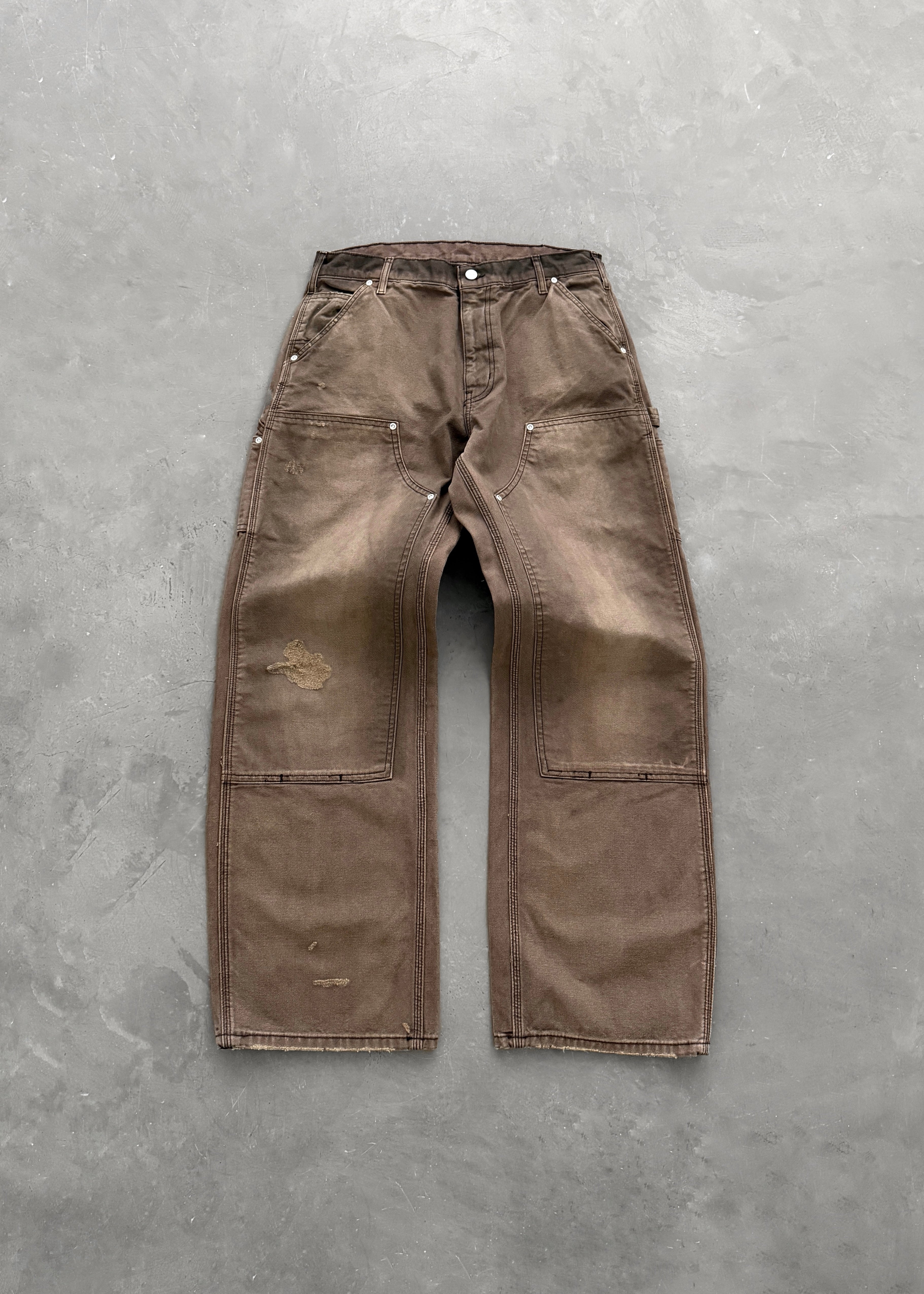 AKIMBO CANVAS DOUBLE KNEES - CHOCOLATE