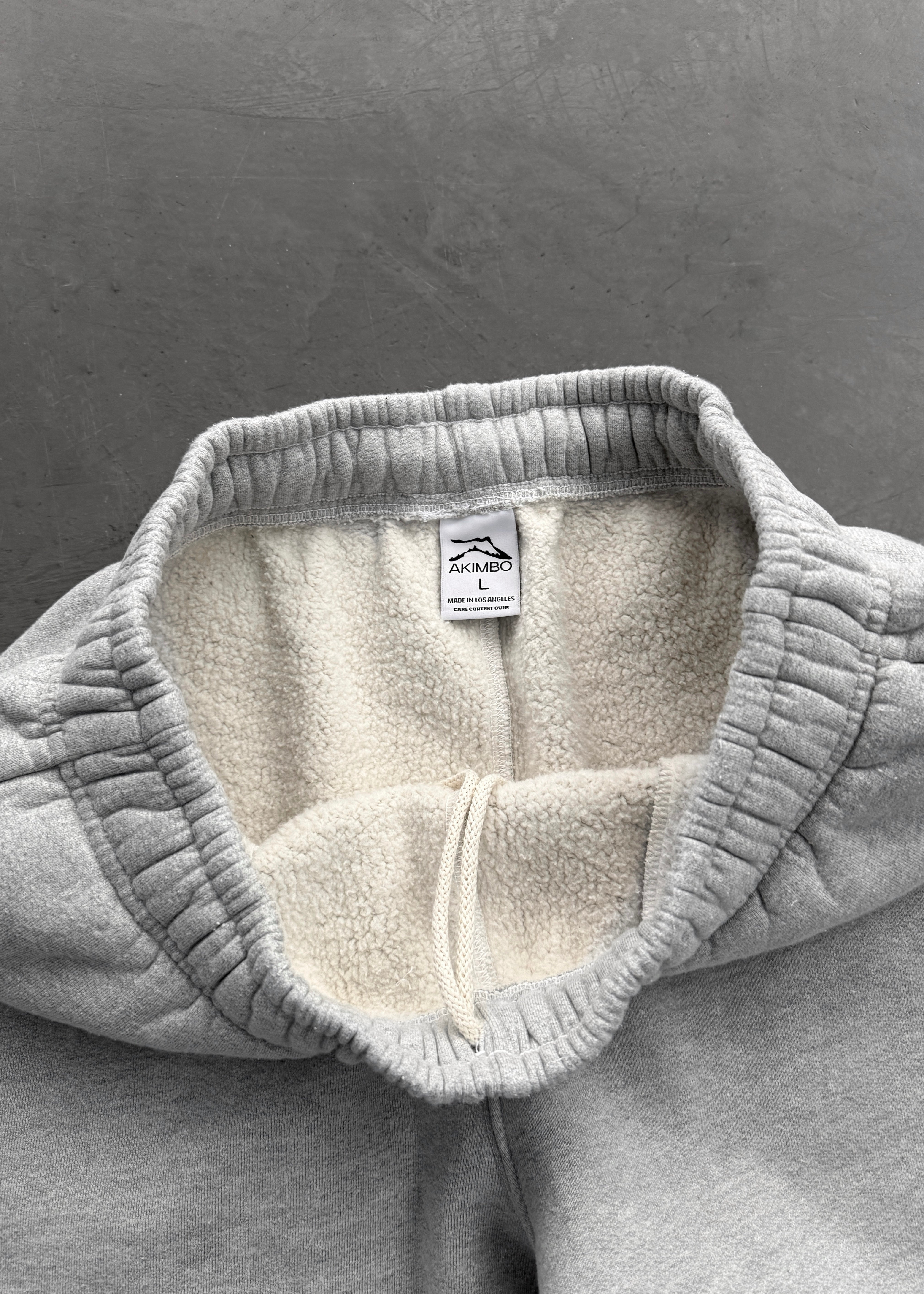 TRAINING SINCH SWEATPANTS - HEATHER GREY