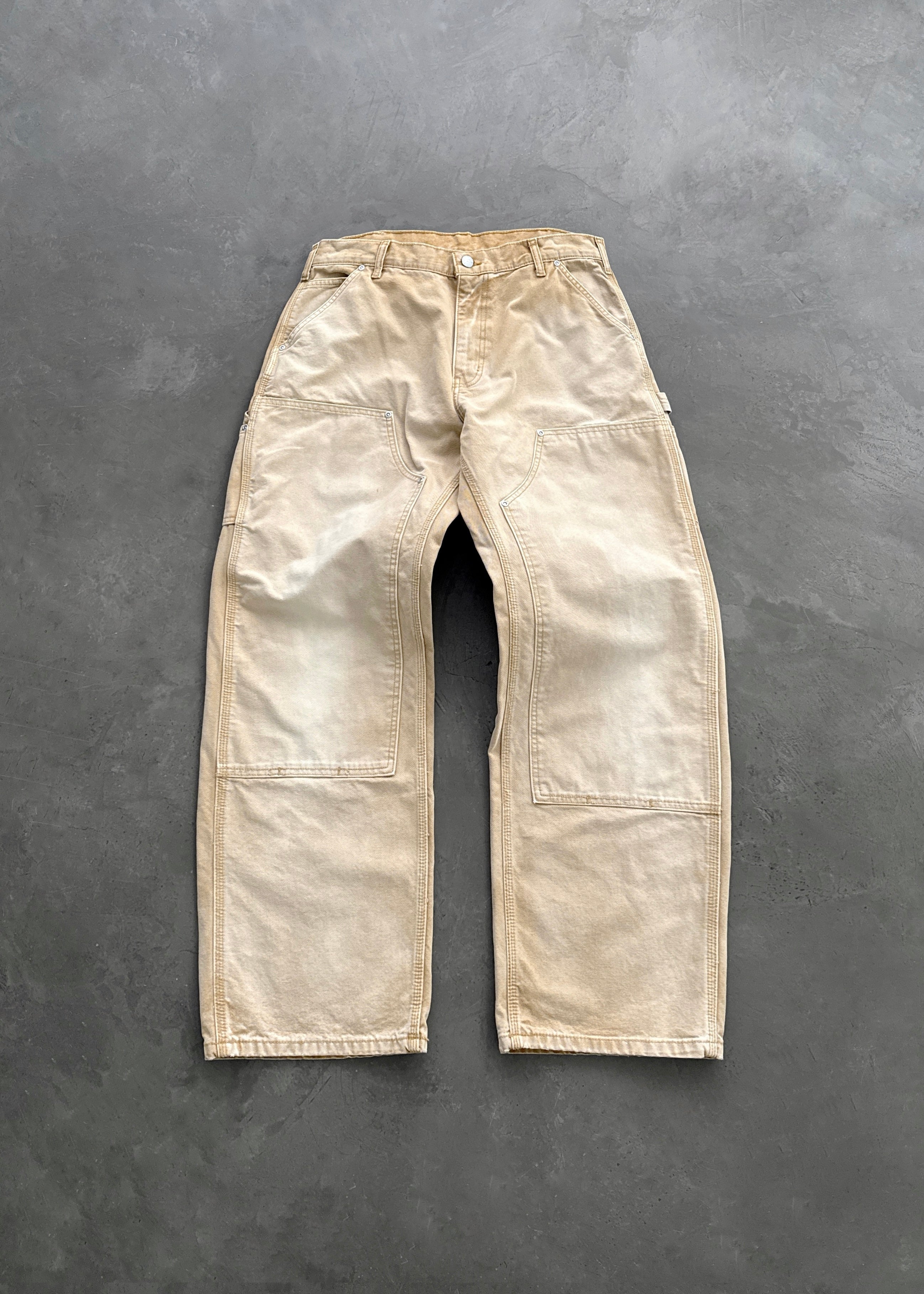 AKIMBO CANVAS DOUBLE KNEES - VINTAGE TAN