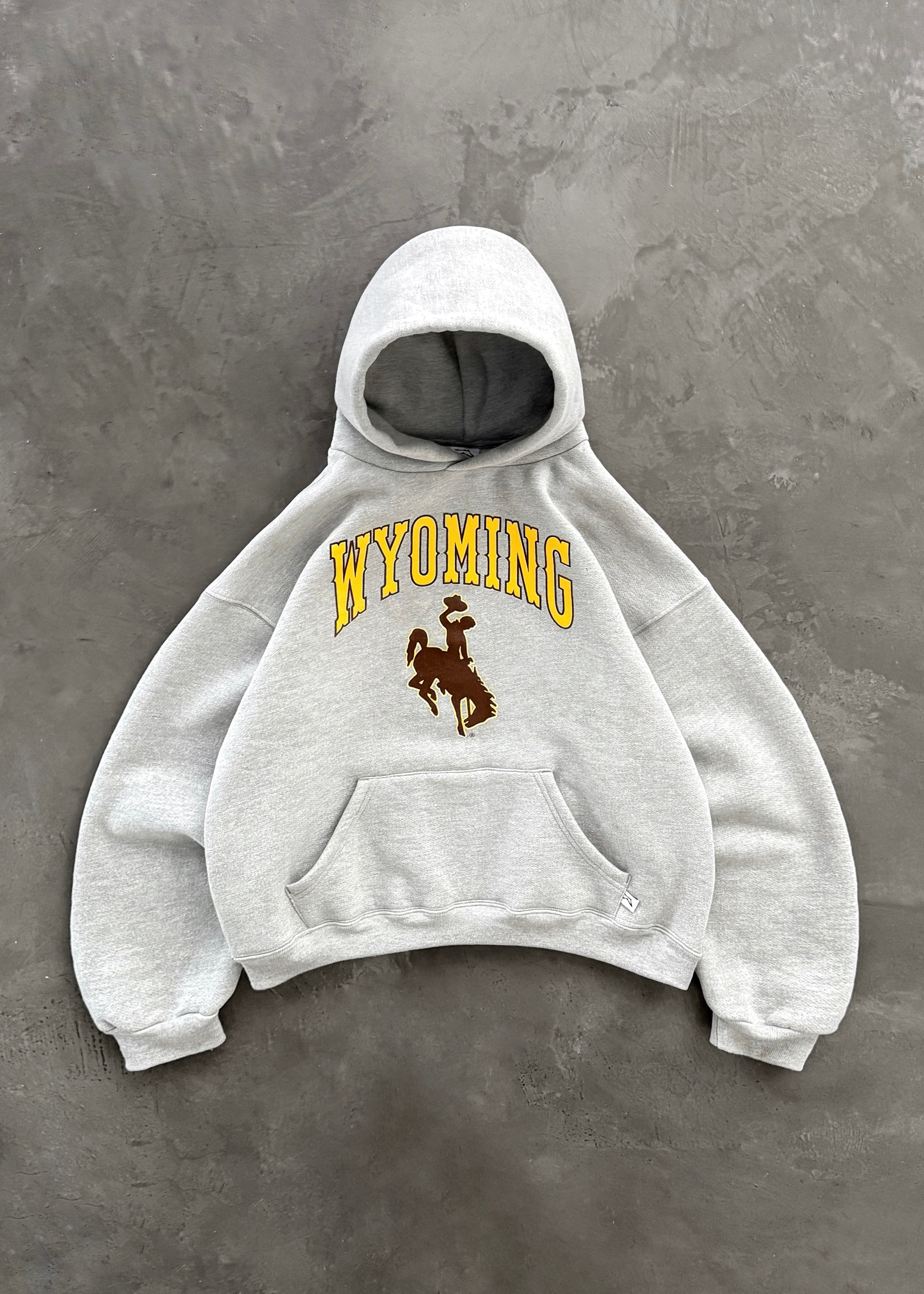 WYOMING® HOODIE- HEATHER GREY