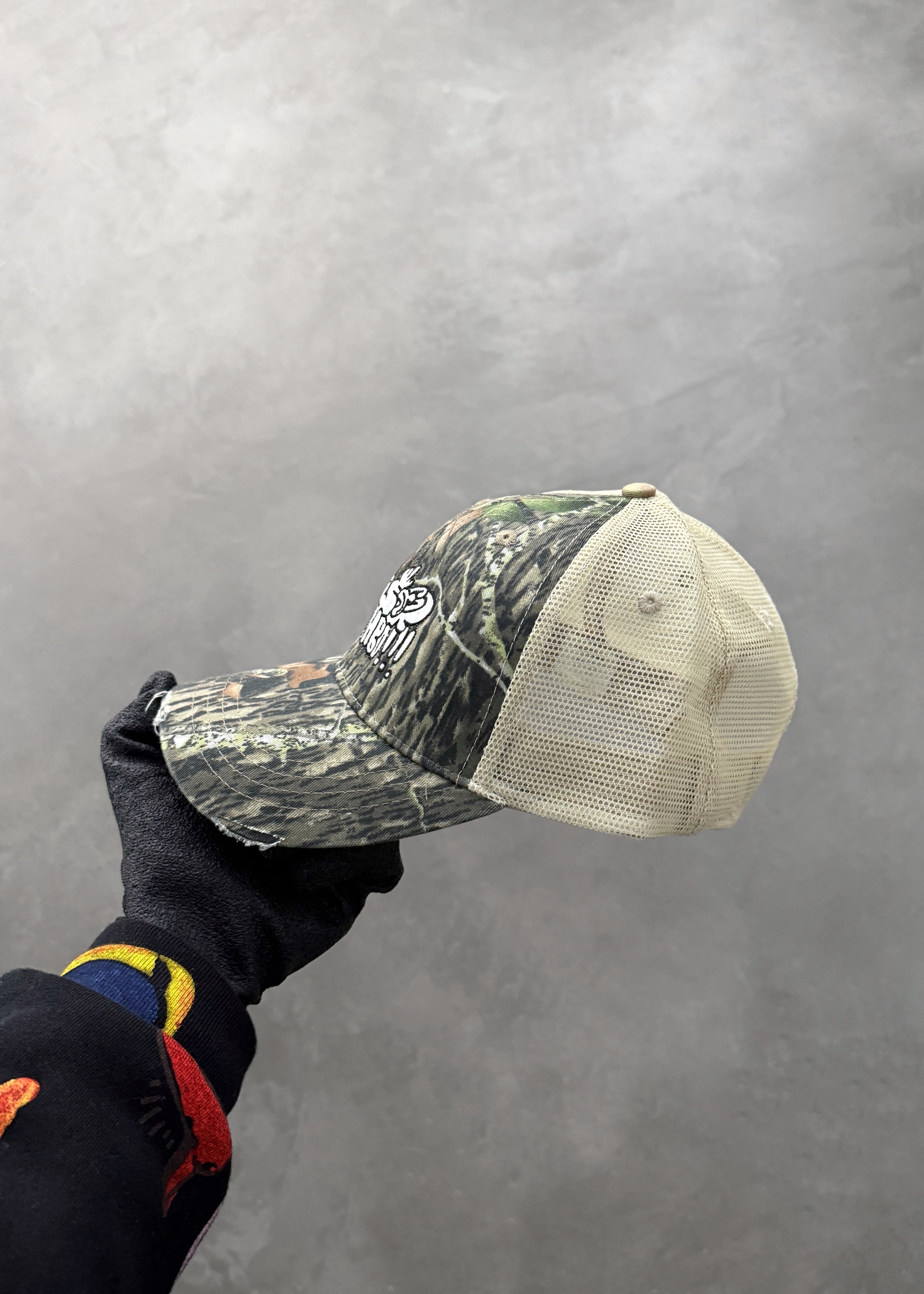 SLAWN "AKIMBO!!!" DISTRESSED CAP