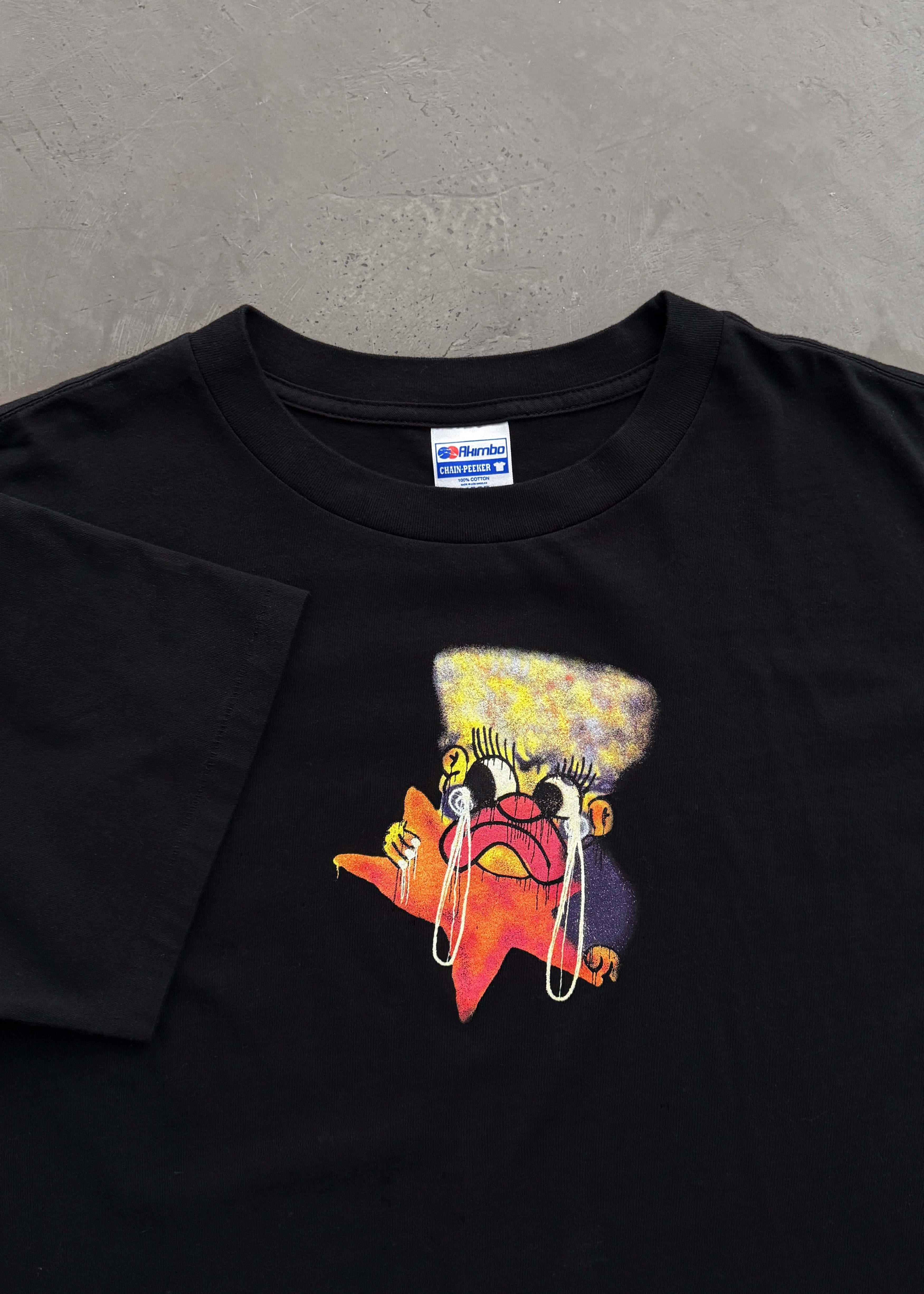 SLAWN STAR "CHAIN-PEEKER" TEE