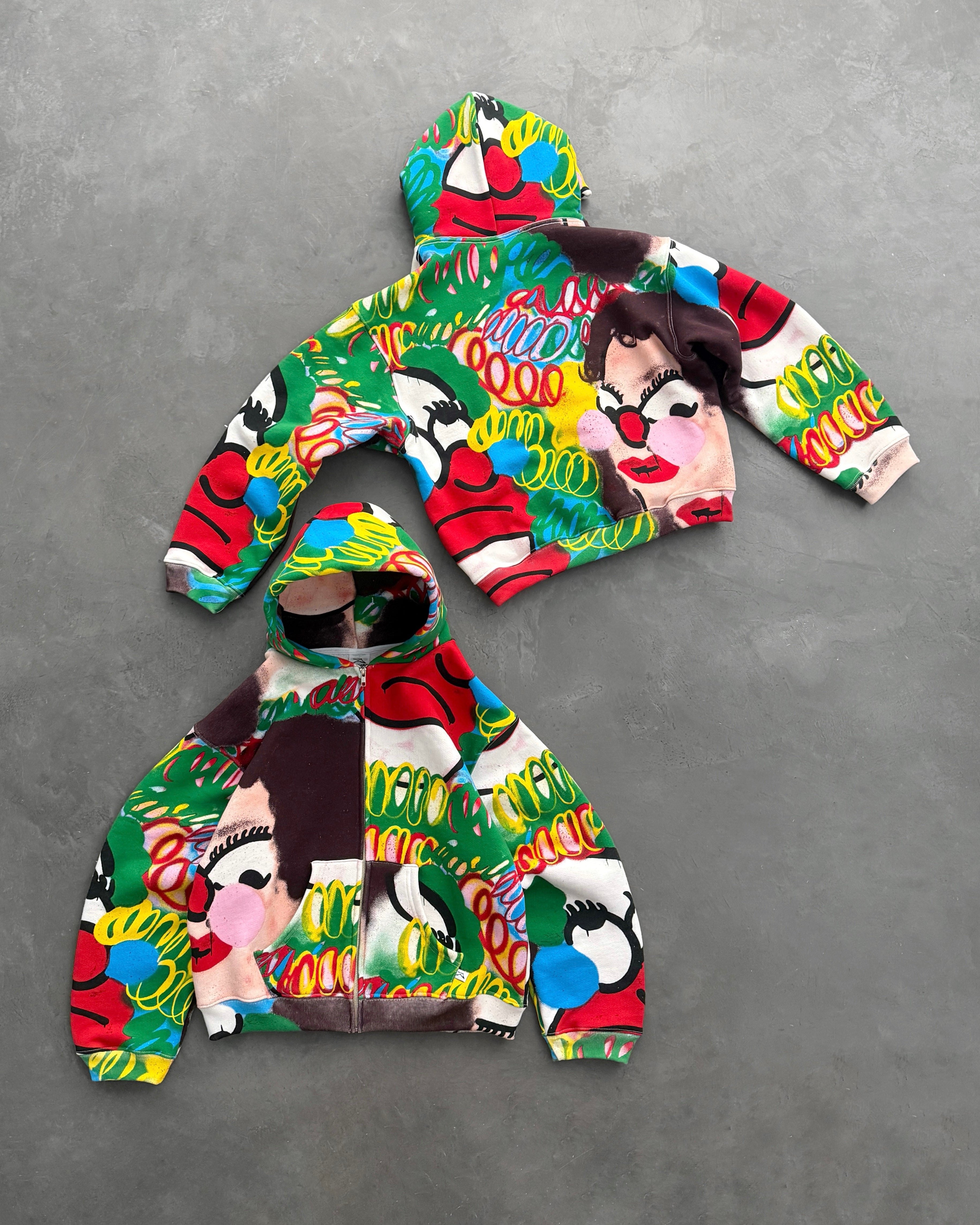SLAWN CLOWN ZIP-UP